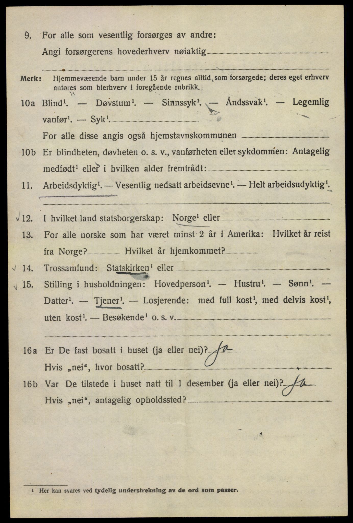 SAO, 1920 census for Kristiania, 1920, p. 406838