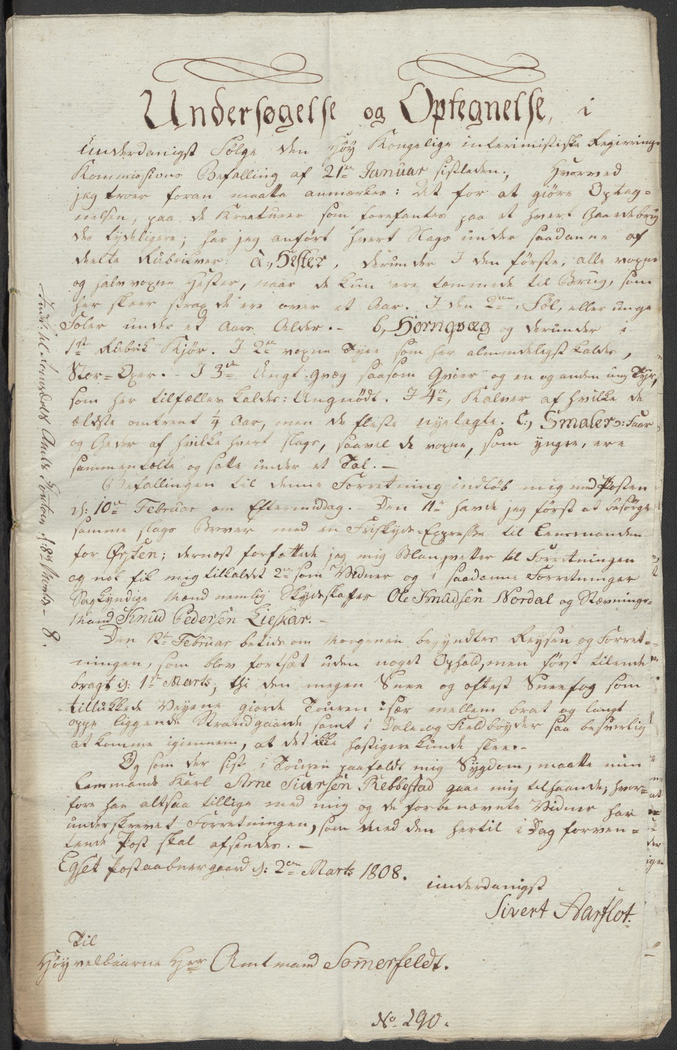 Regjeringskommisjonen 1807-1810, 1. kontor/byrå, RA/EA-2871/Dd/L0011: Kreatur og fôr: Opptelling i Nordre Bergenhus og Romsdal amt, 1808, p. 293