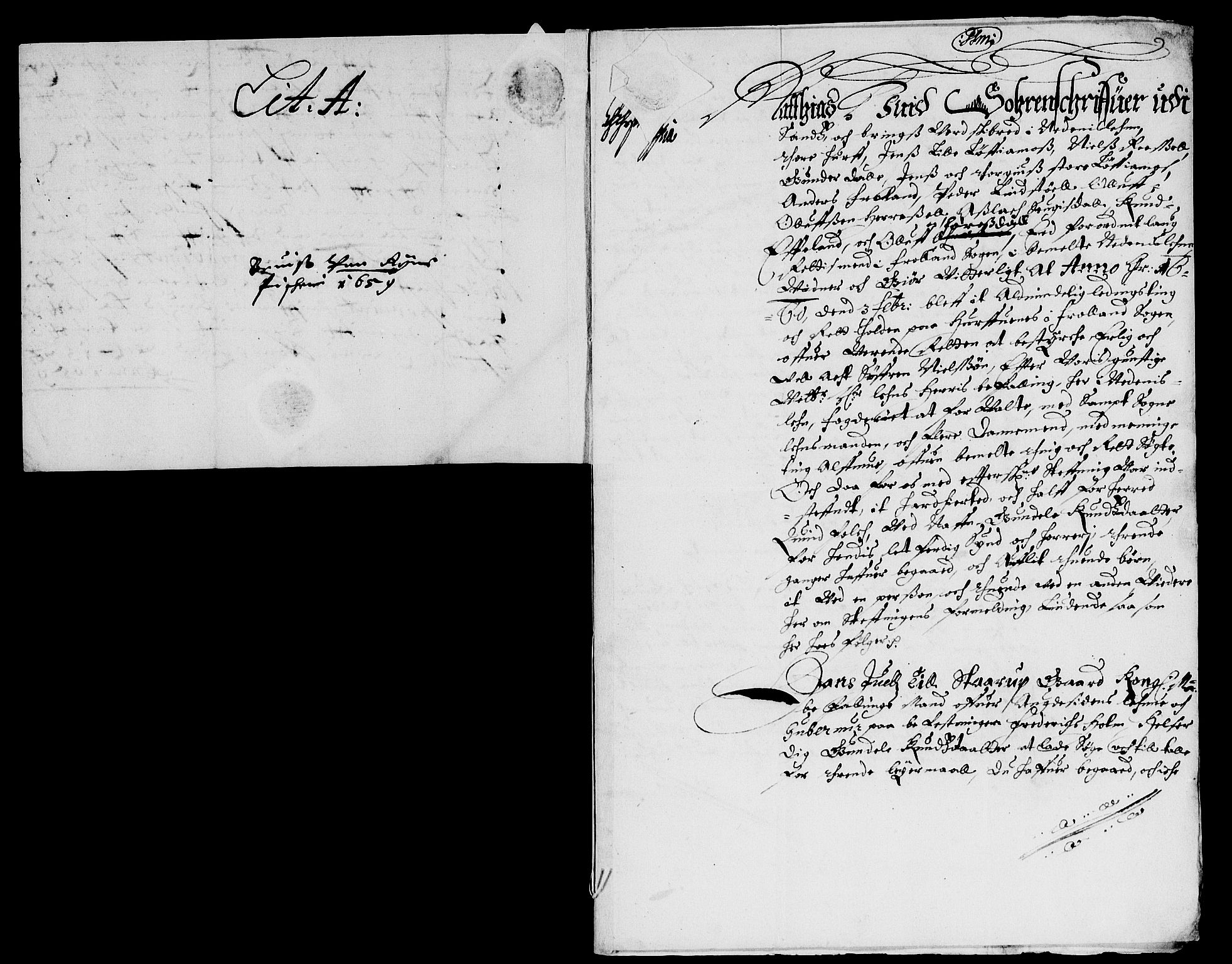 Rentekammeret inntil 1814, Reviderte regnskaper, Lensregnskaper, RA/EA-5023/R/Rb/Rbq/L0048: Nedenes len. Mandals len. Råbyggelag., 1659-1660