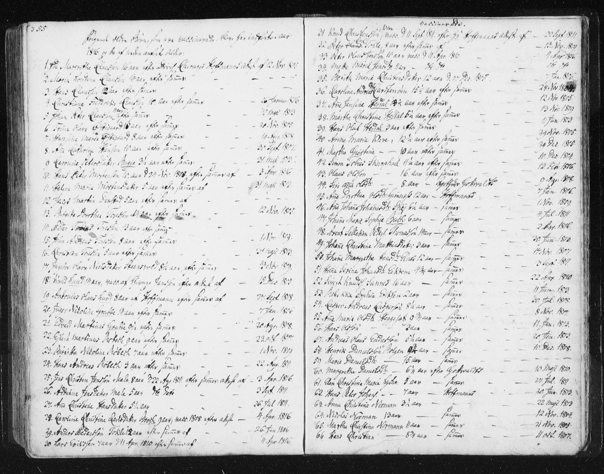 Ministerialprotokoller, klokkerbøker og fødselsregistre - Møre og Romsdal, SAT/A-1454/572/L0841: Parish register (official) no. 572A04, 1784-1819, p. 355
