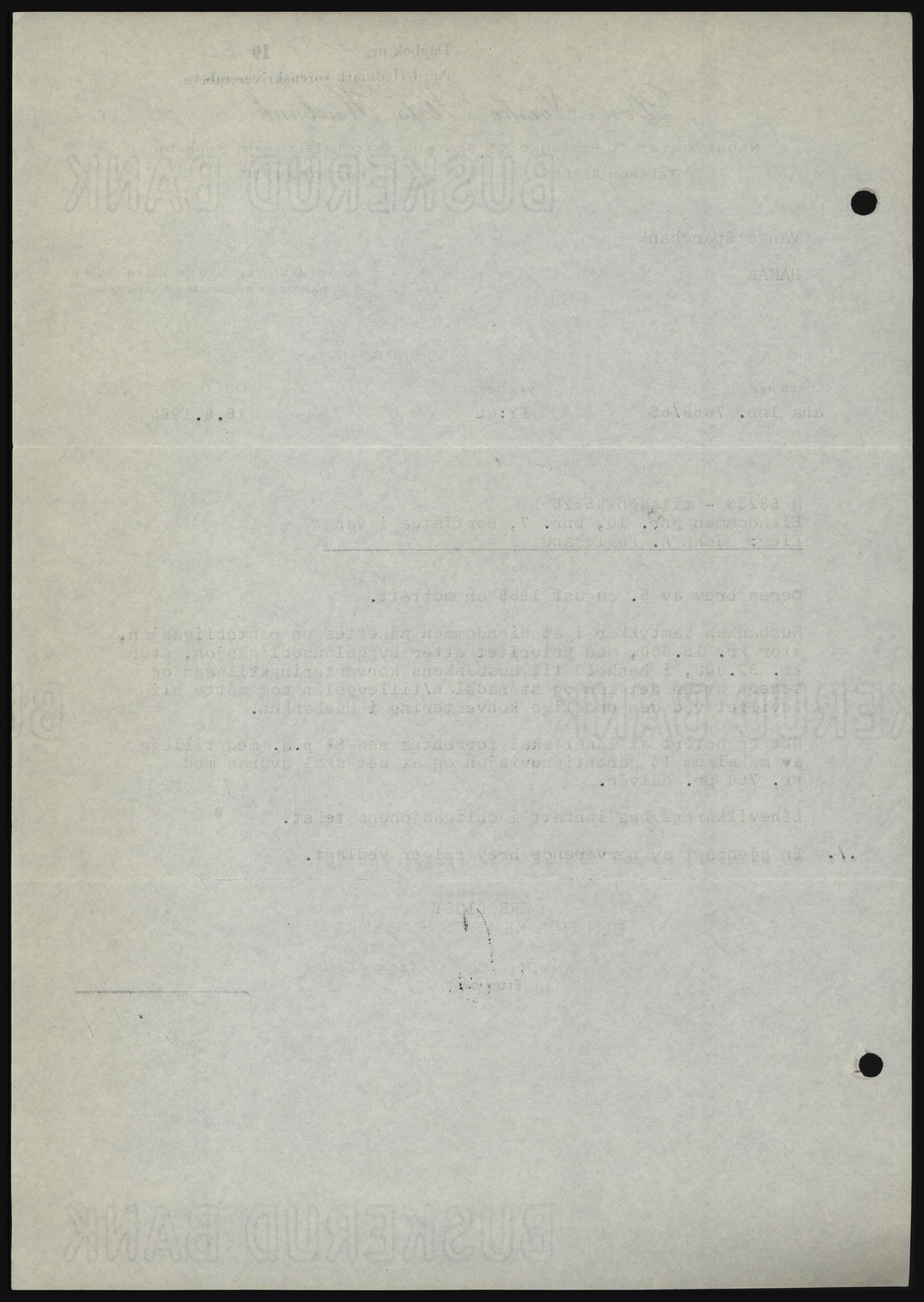 Nord-Hedmark sorenskriveri, SAH/TING-012/H/Hc/L0022: Mortgage book no. 22, 1965-1965, Diary no: : 3737/1965