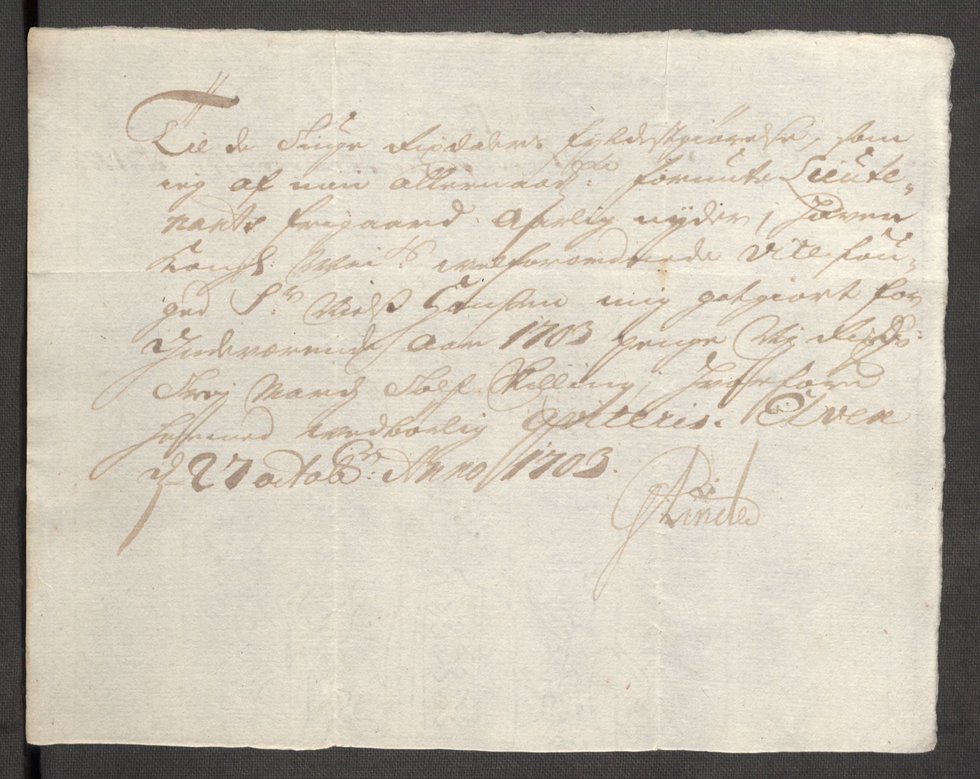 Rentekammeret inntil 1814, Reviderte regnskaper, Fogderegnskap, AV/RA-EA-4092/R53/L3427: Fogderegnskap Sunn- og Nordfjord, 1703, p. 268