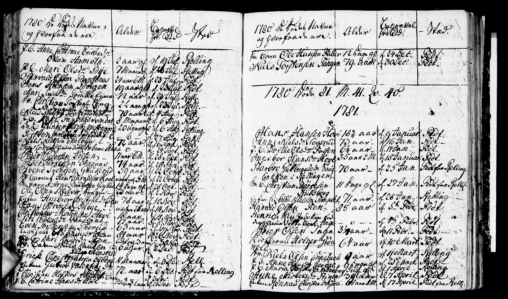 Fet prestekontor Kirkebøker, SAO/A-10370a/F/Fa/L0006: Parish register (official) no. I 6, 1764-1814