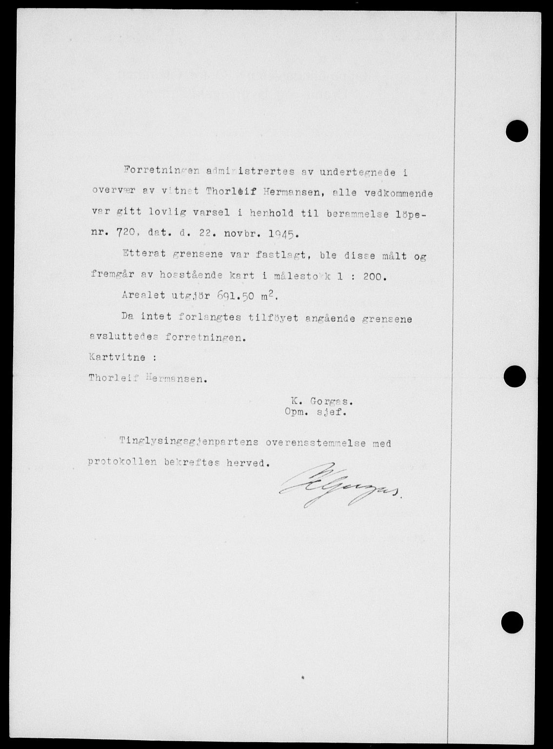Onsøy sorenskriveri, SAO/A-10474/G/Ga/Gab/L0015: Mortgage book no. II A-15, 1945-1946, Diary no: : 280/1946