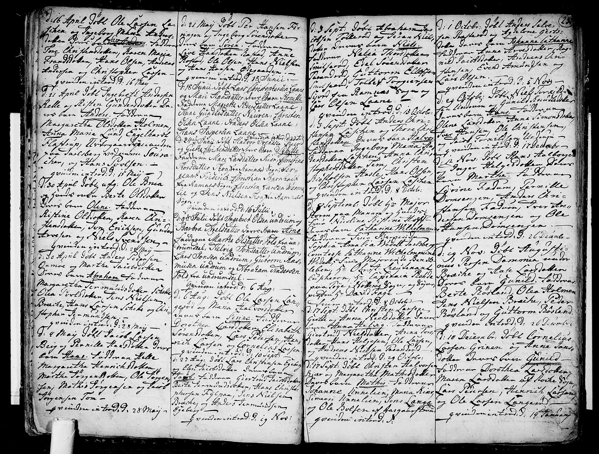 Sem kirkebøker, SAKO/A-5/F/Fa/L0002: Parish register (official) no. I 2, 1764-1798, p. 25