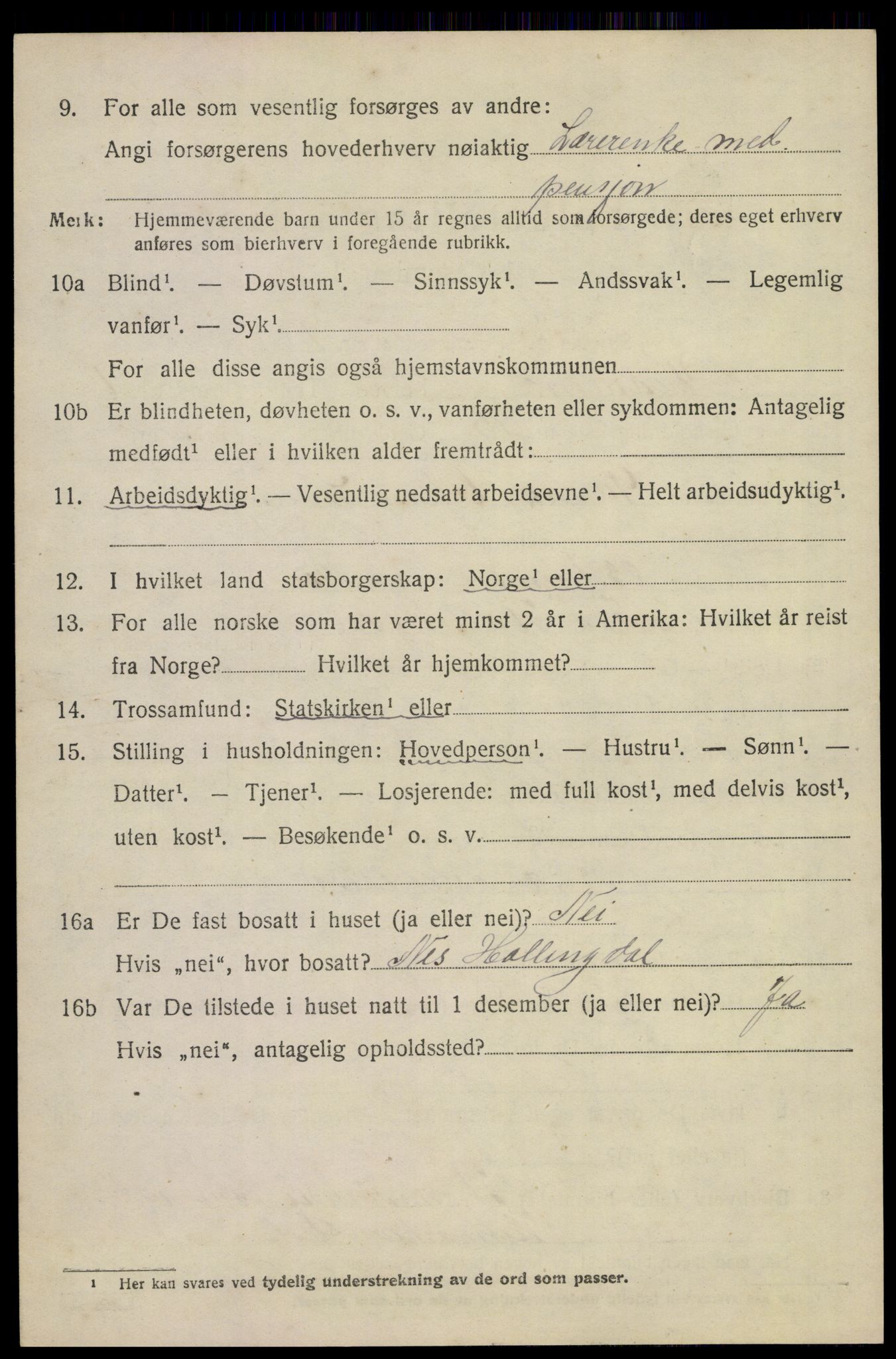 SAKO, 1920 census for Hedrum, 1920, p. 5702