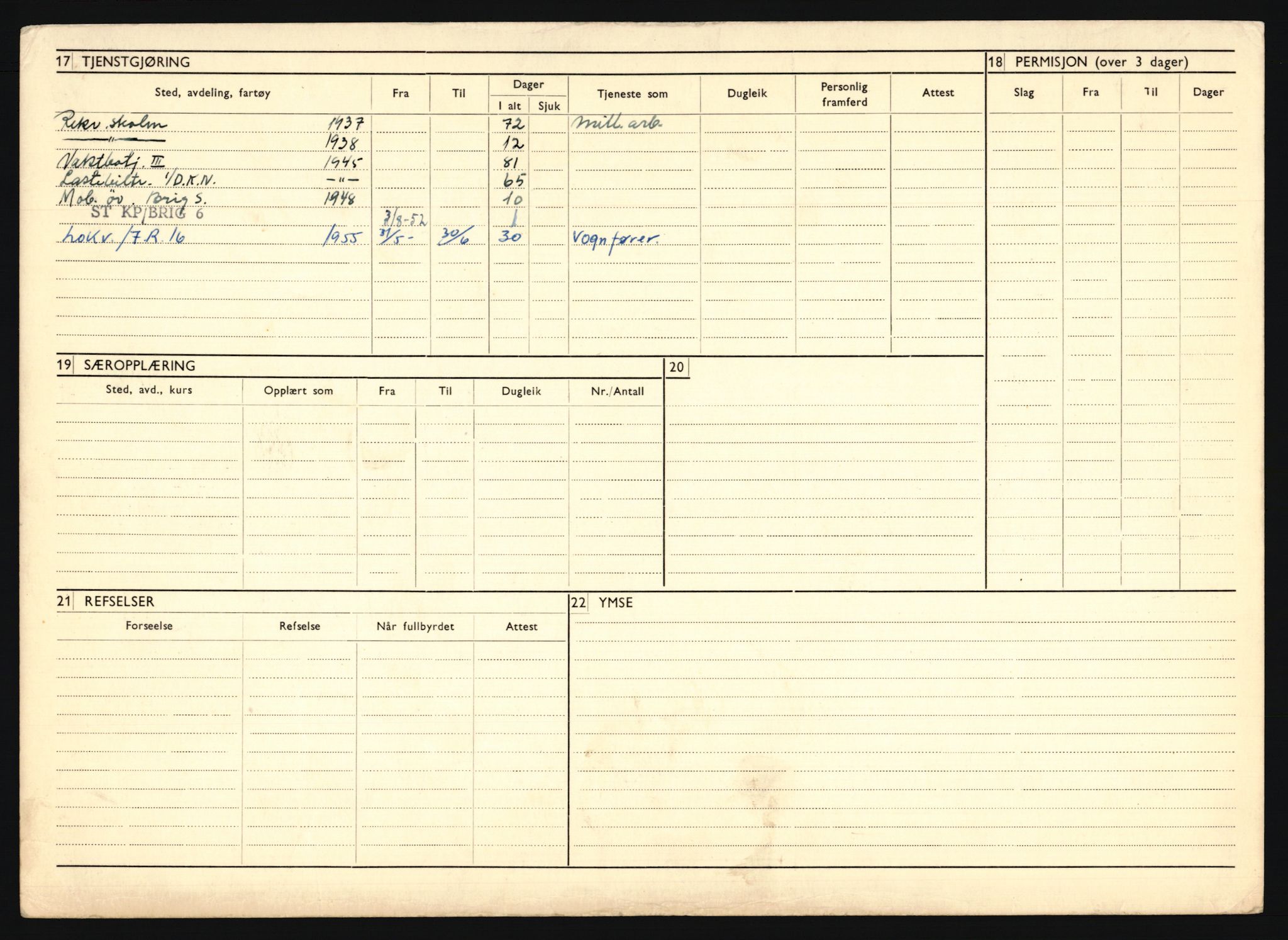 Forsvaret, Troms infanteriregiment nr. 16, AV/RA-RAFA-3146/P/Pa/L0020: Rulleblad for regimentets menige mannskaper, årsklasse 1936, 1936, p. 316