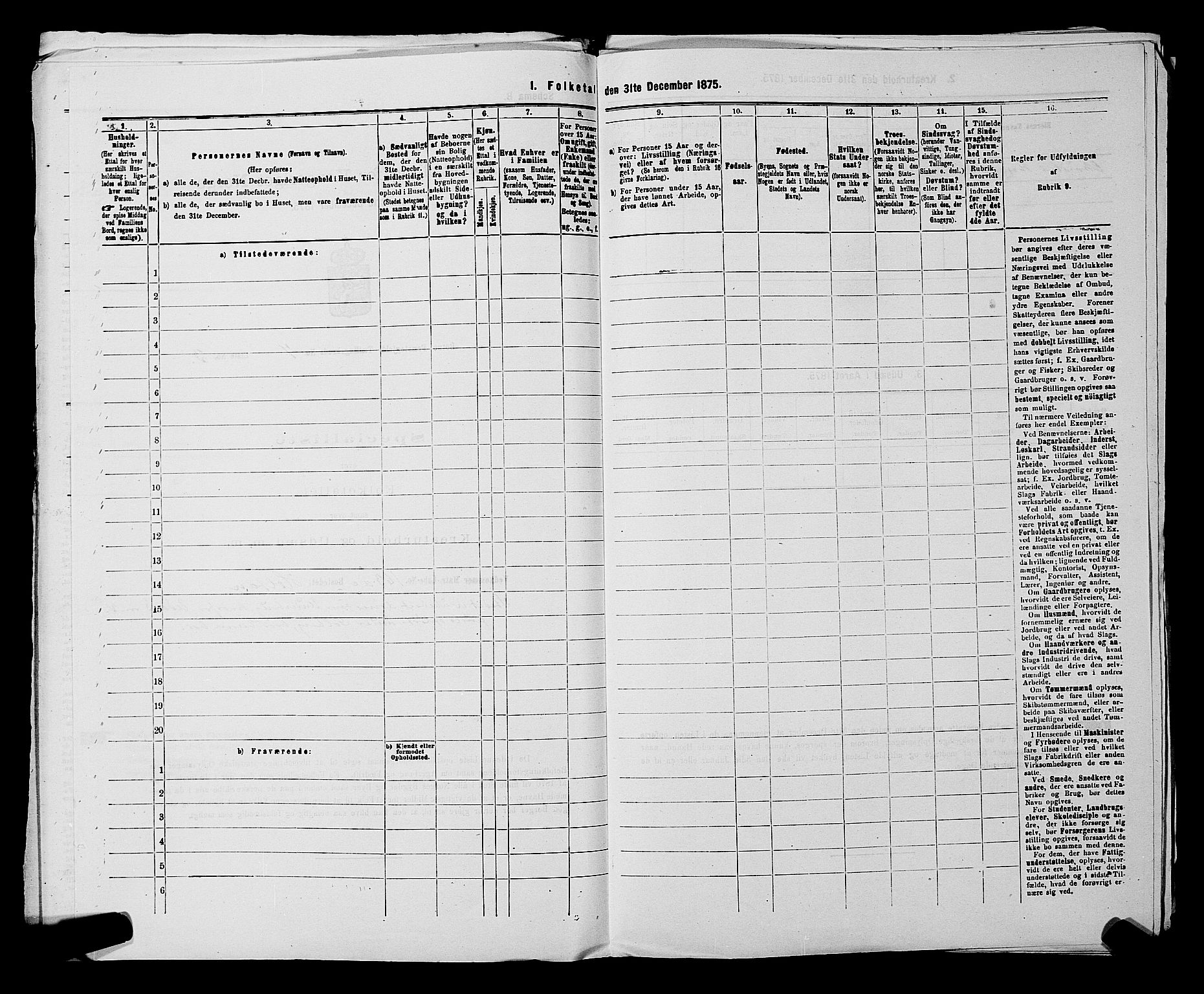 SAKO, 1875 census for 0715P Botne, 1875, p. 589