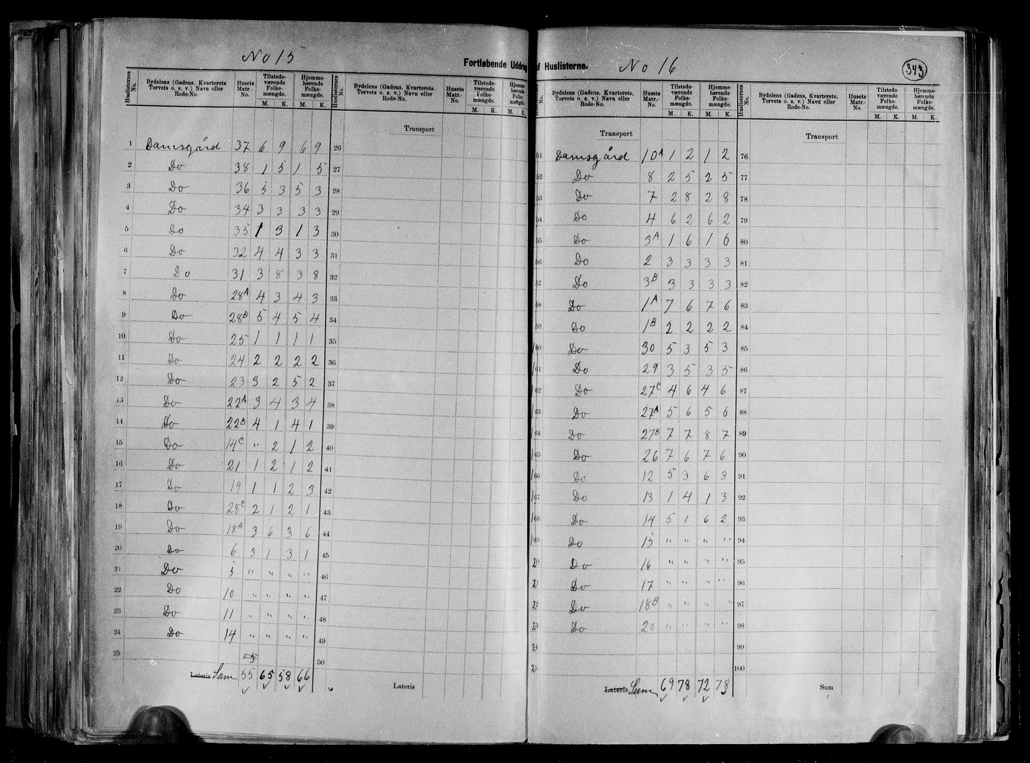 RA, 1891 census for 1101 Egersund, 1891, p. 20