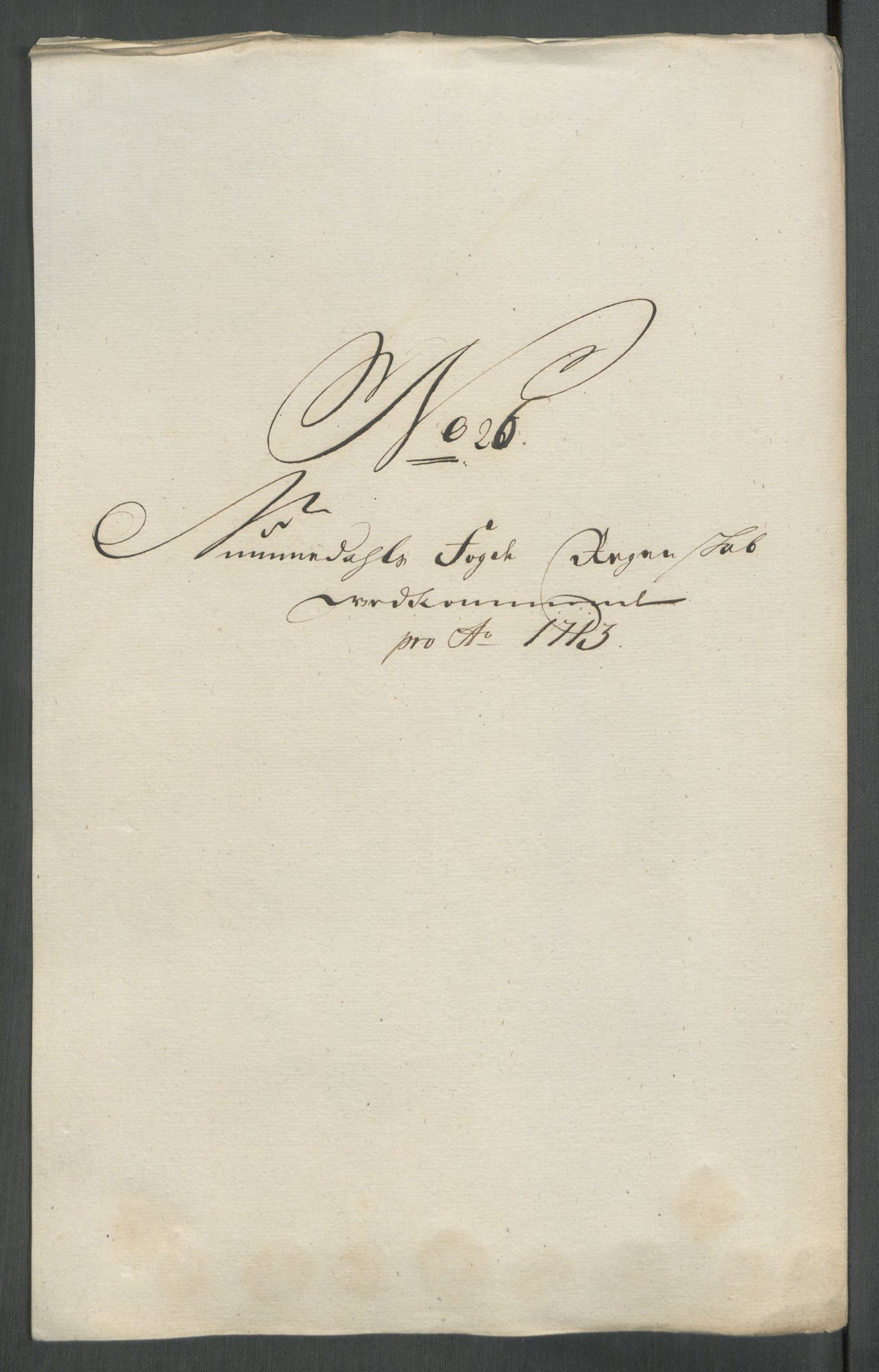 Rentekammeret inntil 1814, Reviderte regnskaper, Fogderegnskap, RA/EA-4092/R64/L4434: Fogderegnskap Namdal, 1713, p. 201