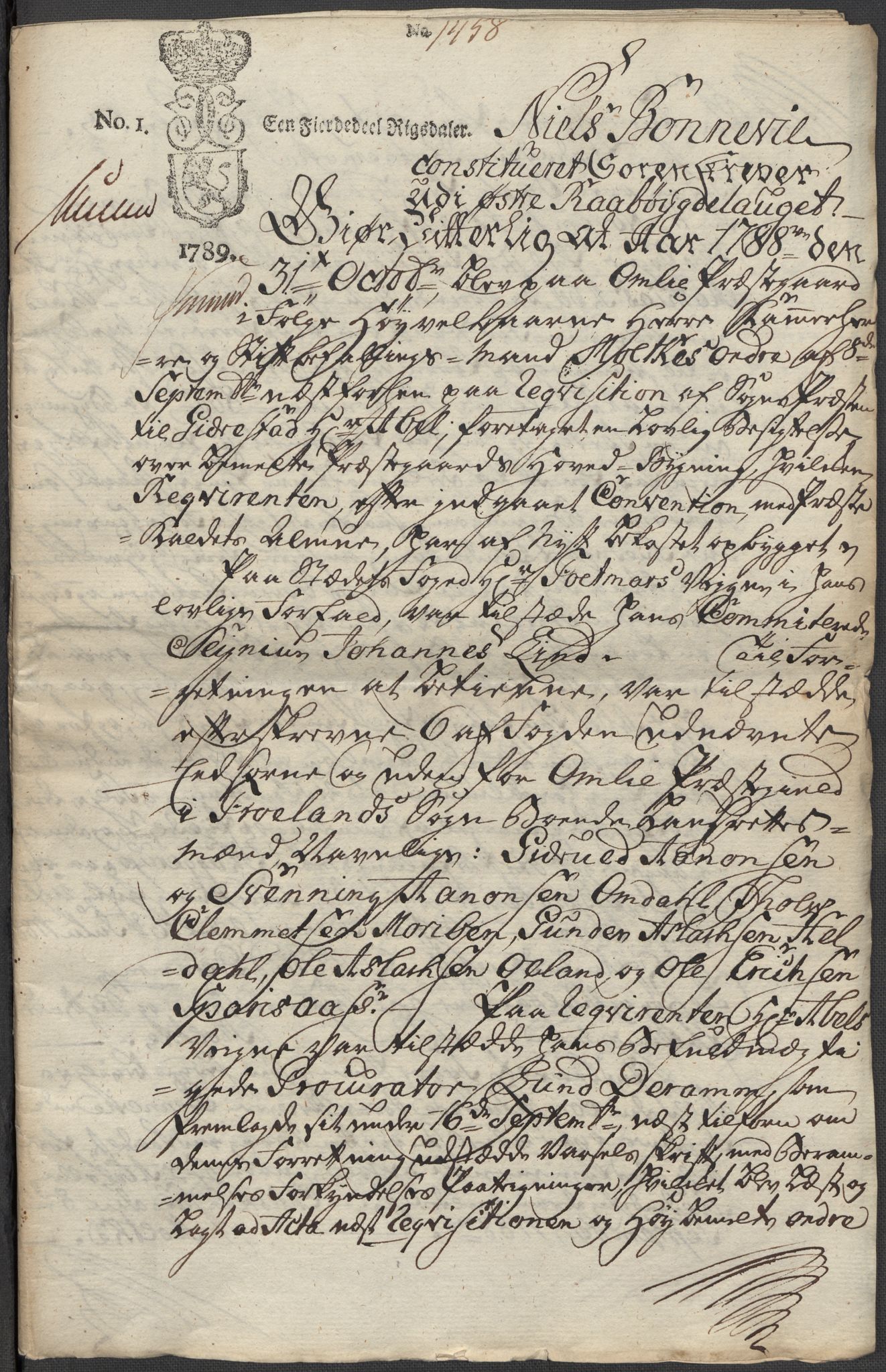 Riksarkivets diplomsamling, AV/RA-EA-5965/F15/L0030: Prestearkiv - Aust-Agder, 1641-1812, p. 41