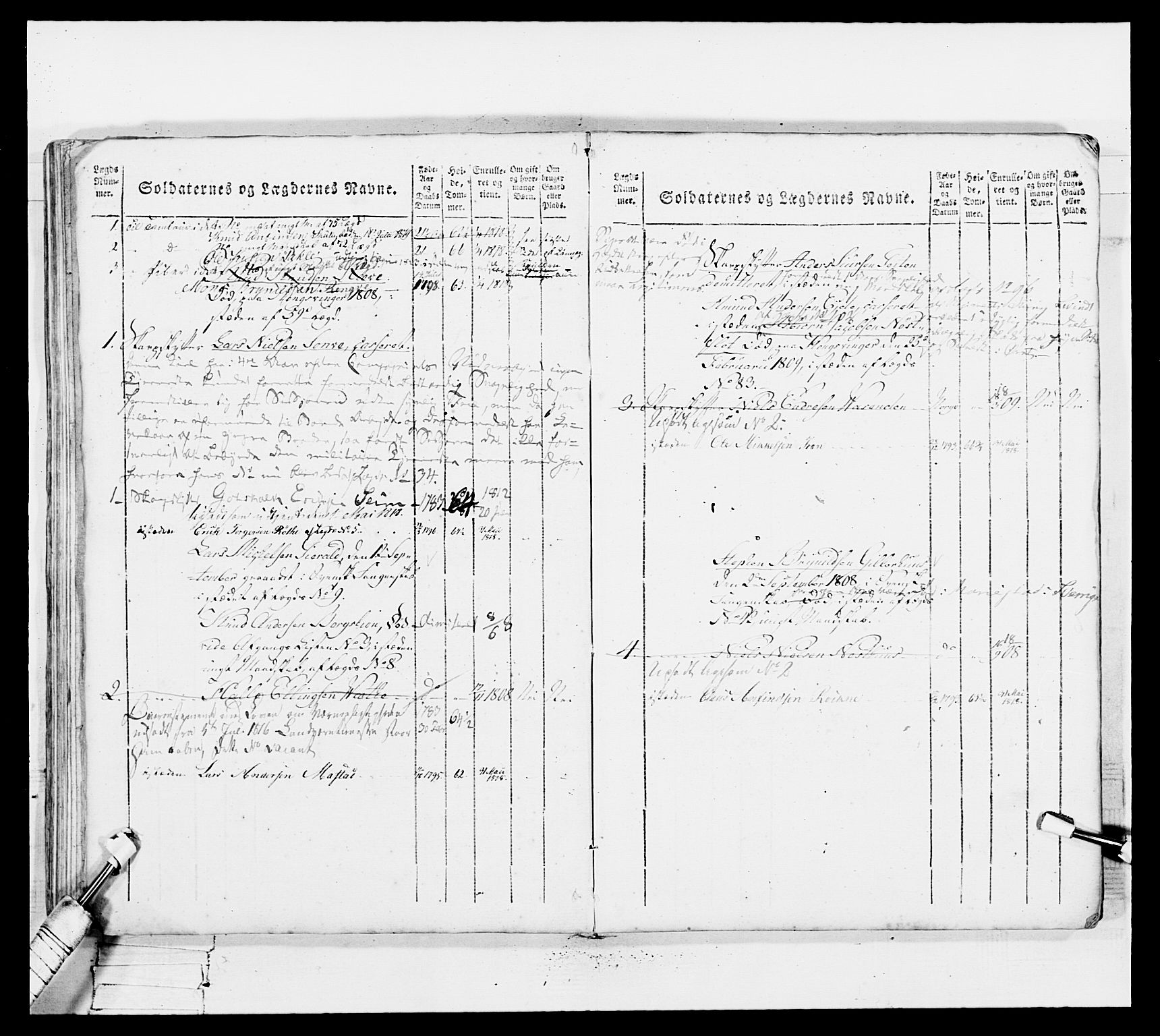 Generalitets- og kommissariatskollegiet, Det kongelige norske kommissariatskollegium, AV/RA-EA-5420/E/Eh/L0100: Bergenhusiske skarpskytterbataljon, 1812, p. 296