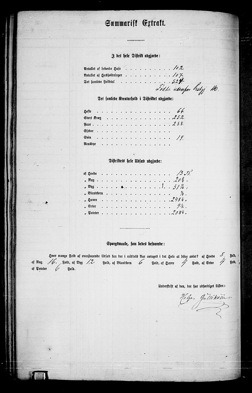 RA, 1865 census for Modum, 1865, p. 276