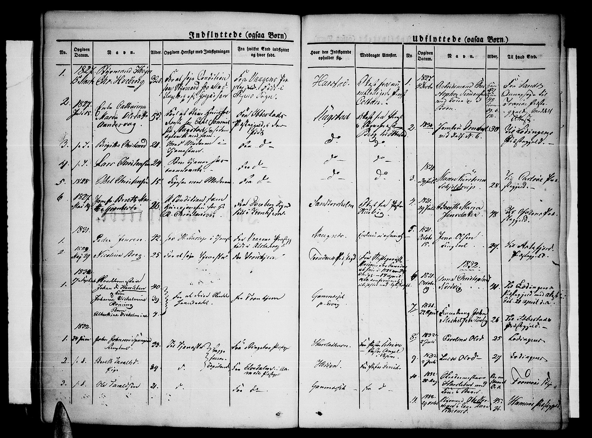 Trondenes sokneprestkontor, AV/SATØ-S-1319/H/Ha/L0007kirke: Parish register (official) no. 7, 1827-1841