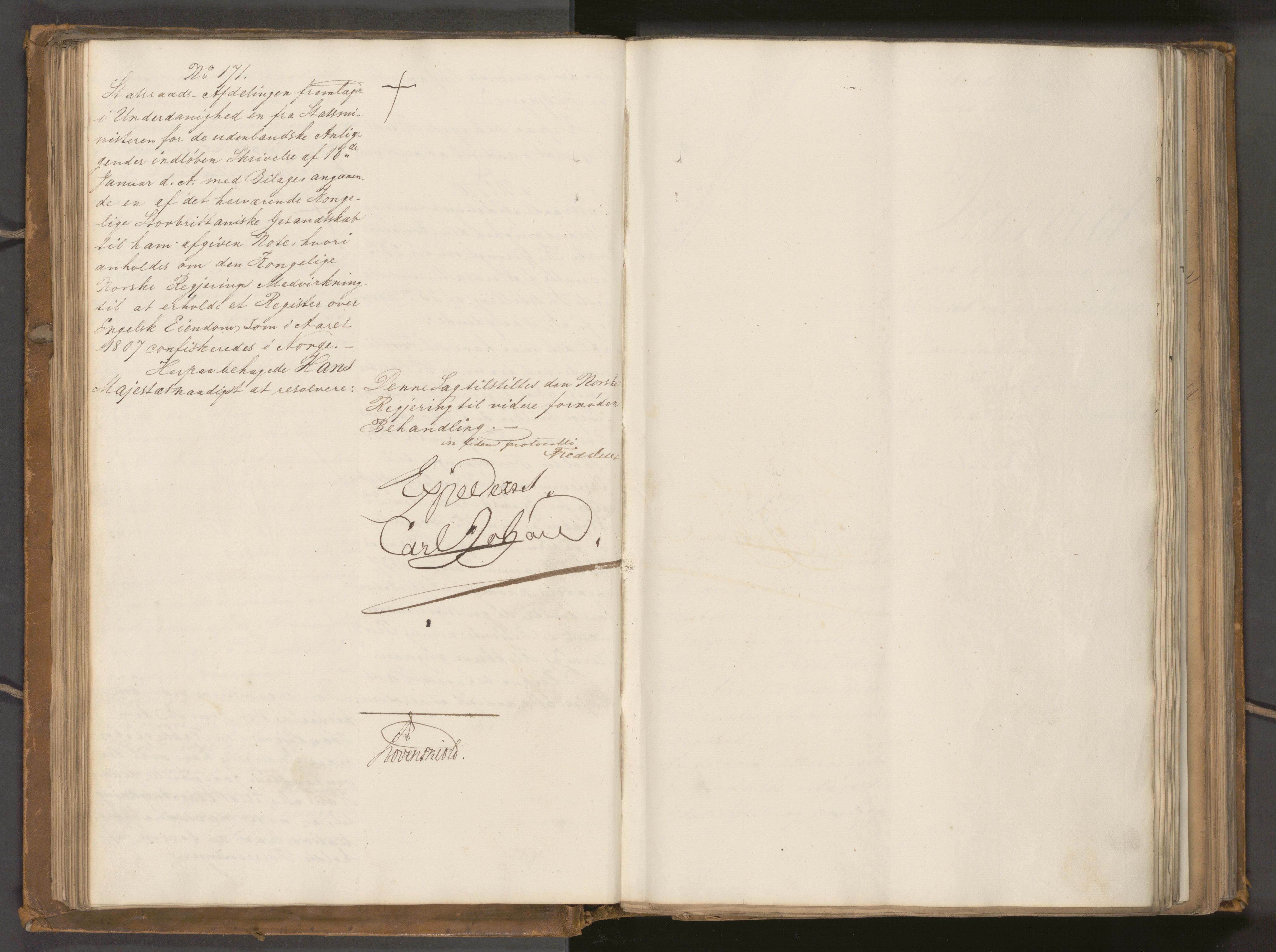 Statsrådssekretariatet, AV/RA-S-1001/A/Ab/L0040: Kgl. res. nr. 1-568, 1. halvår, 1835