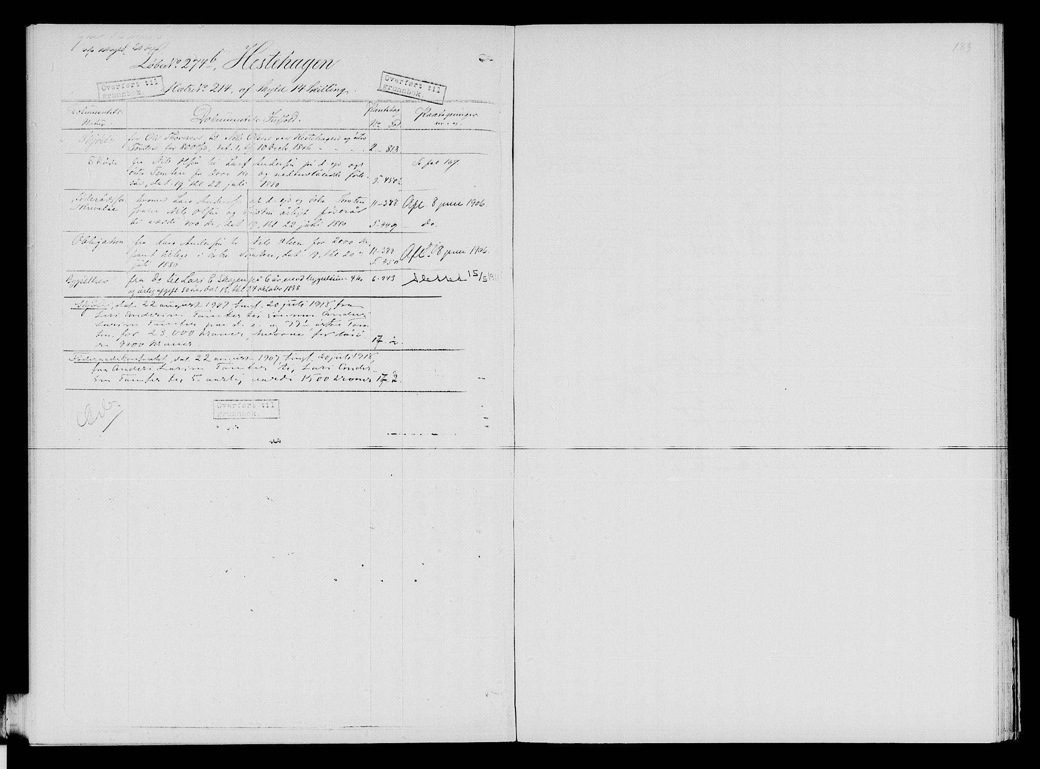 Nord-Hedmark sorenskriveri, SAH/TING-012/H/Ha/Had/Hade/L0001A: Mortgage register no. 4.1a, 1871-1940, p. 183