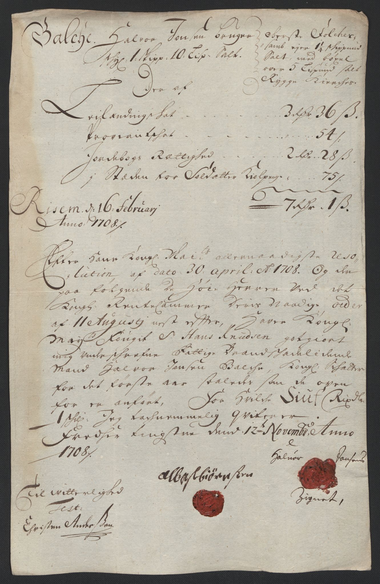 Rentekammeret inntil 1814, Reviderte regnskaper, Fogderegnskap, AV/RA-EA-4092/R04/L0135: Fogderegnskap Moss, Onsøy, Tune, Veme og Åbygge, 1709-1710, p. 425