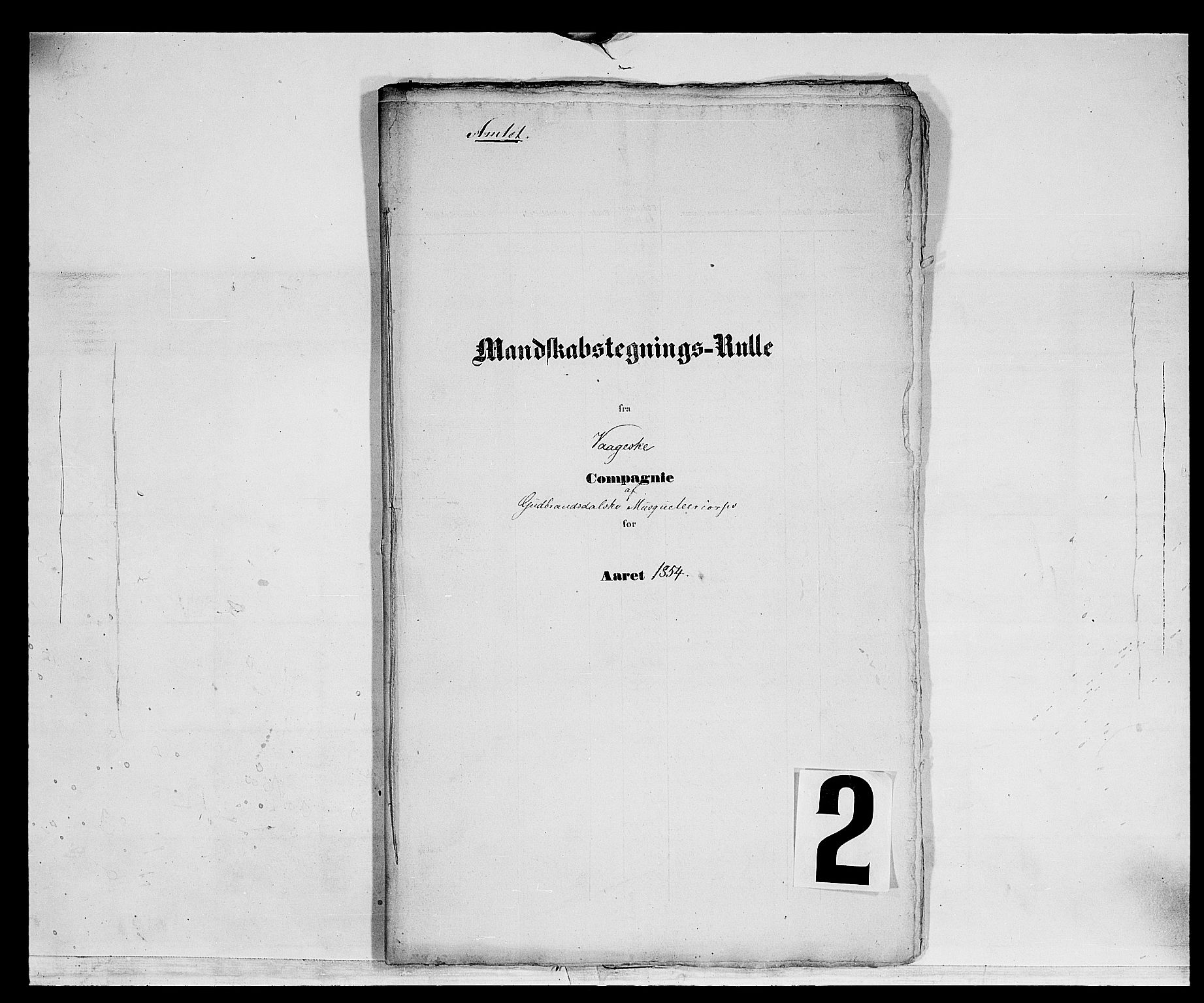 Fylkesmannen i Oppland, SAH/FYO-002/1/K/Ka/L1153: Gudbrandsdalen nasjonale musketérkorps - Vaageske kompani, 1818-1860, p. 4883