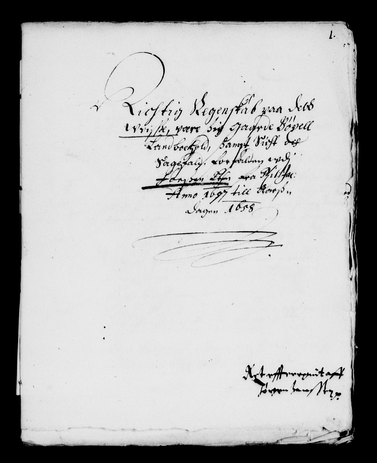 Rentekammeret inntil 1814, Reviderte regnskaper, Lensregnskaper, AV/RA-EA-5023/R/Rb/Rbw/L0128: Trondheim len, 1656-1658