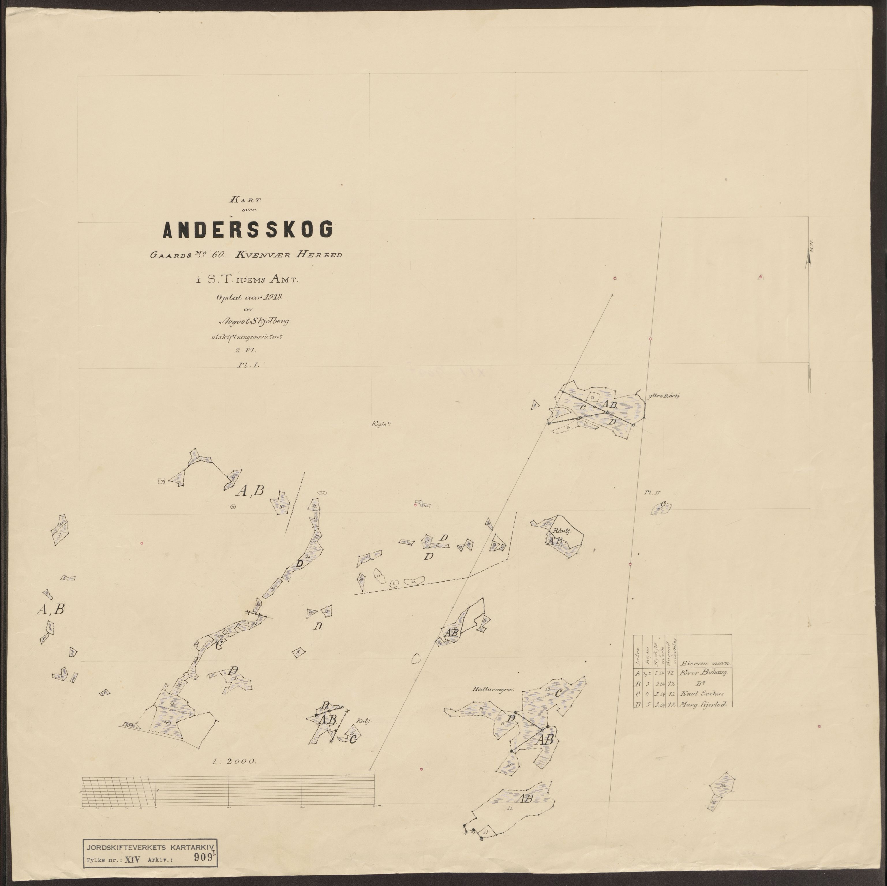 Jordskifteverkets kartarkiv, RA/S-3929/T, 1859-1988, p. 1441
