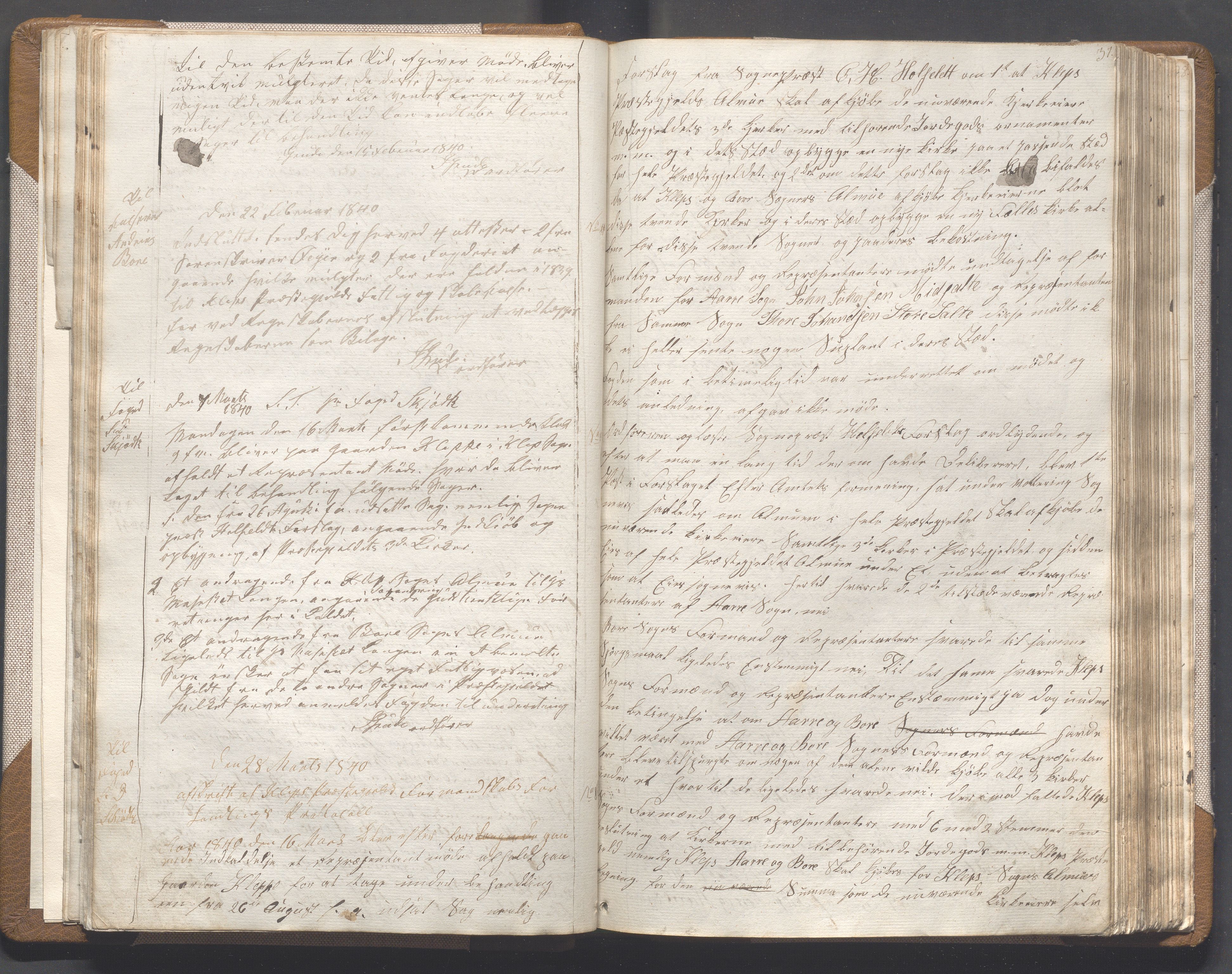Klepp kommune - Formannskapet, IKAR/K-100277/B/L0001: Kopibok, 1837-1861, p. 37