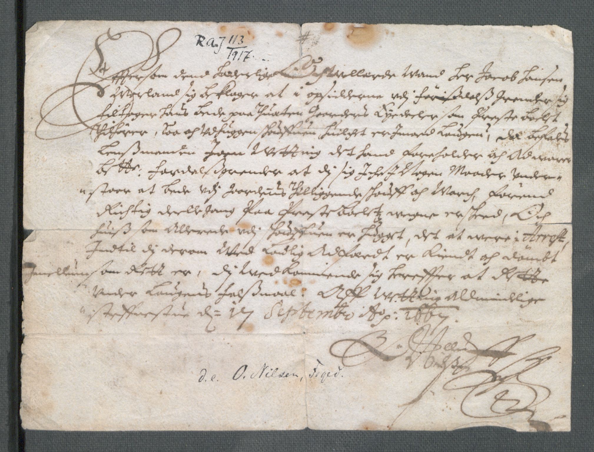 Riksarkivets diplomsamling, AV/RA-EA-5965/F02/L0171: Dokumenter, 1667-1670, p. 71