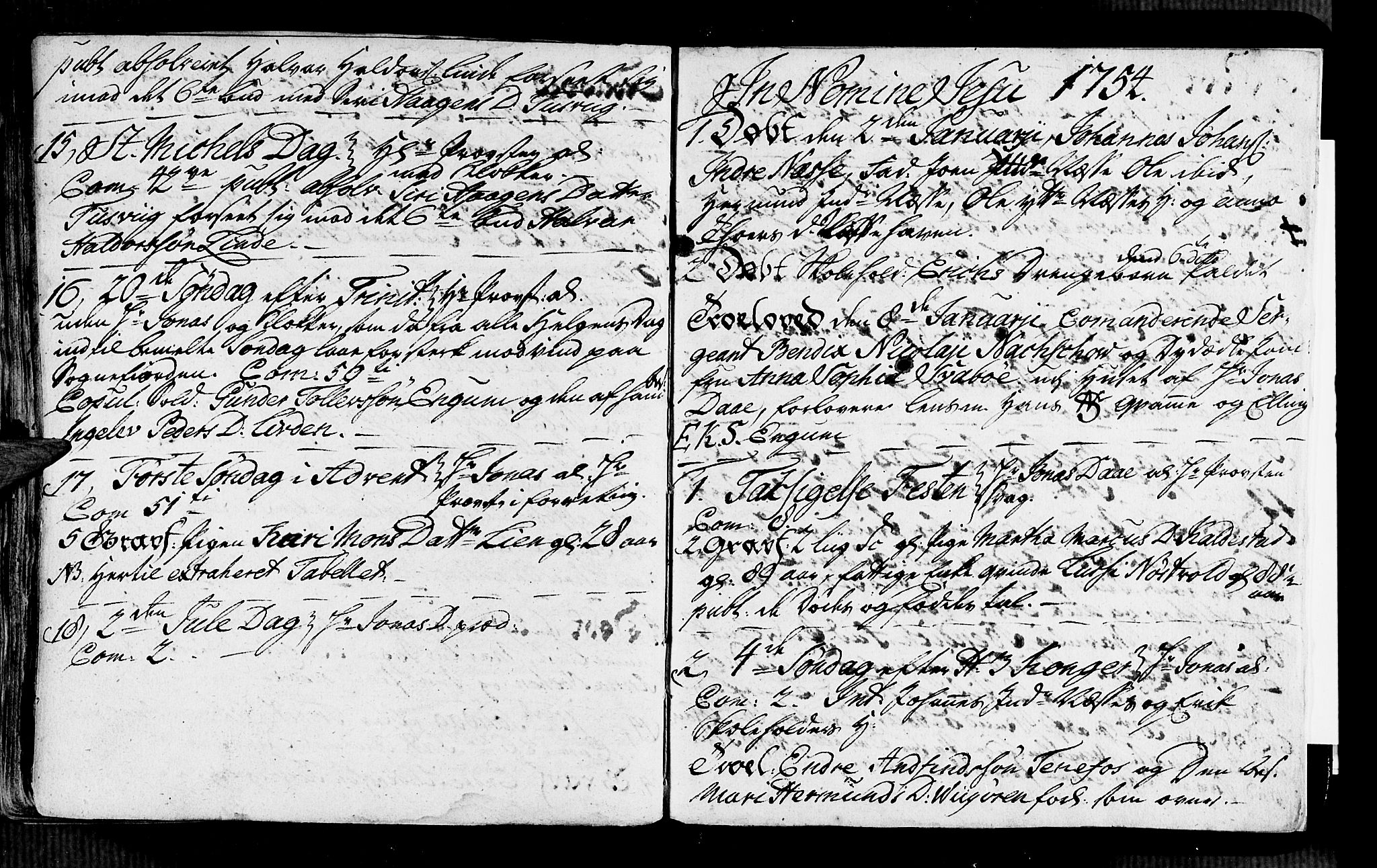 Vik sokneprestembete, AV/SAB-A-81501/H/Haa/Haaa/L0002: Parish register (official) no. A 2 / 4, 1740-1754