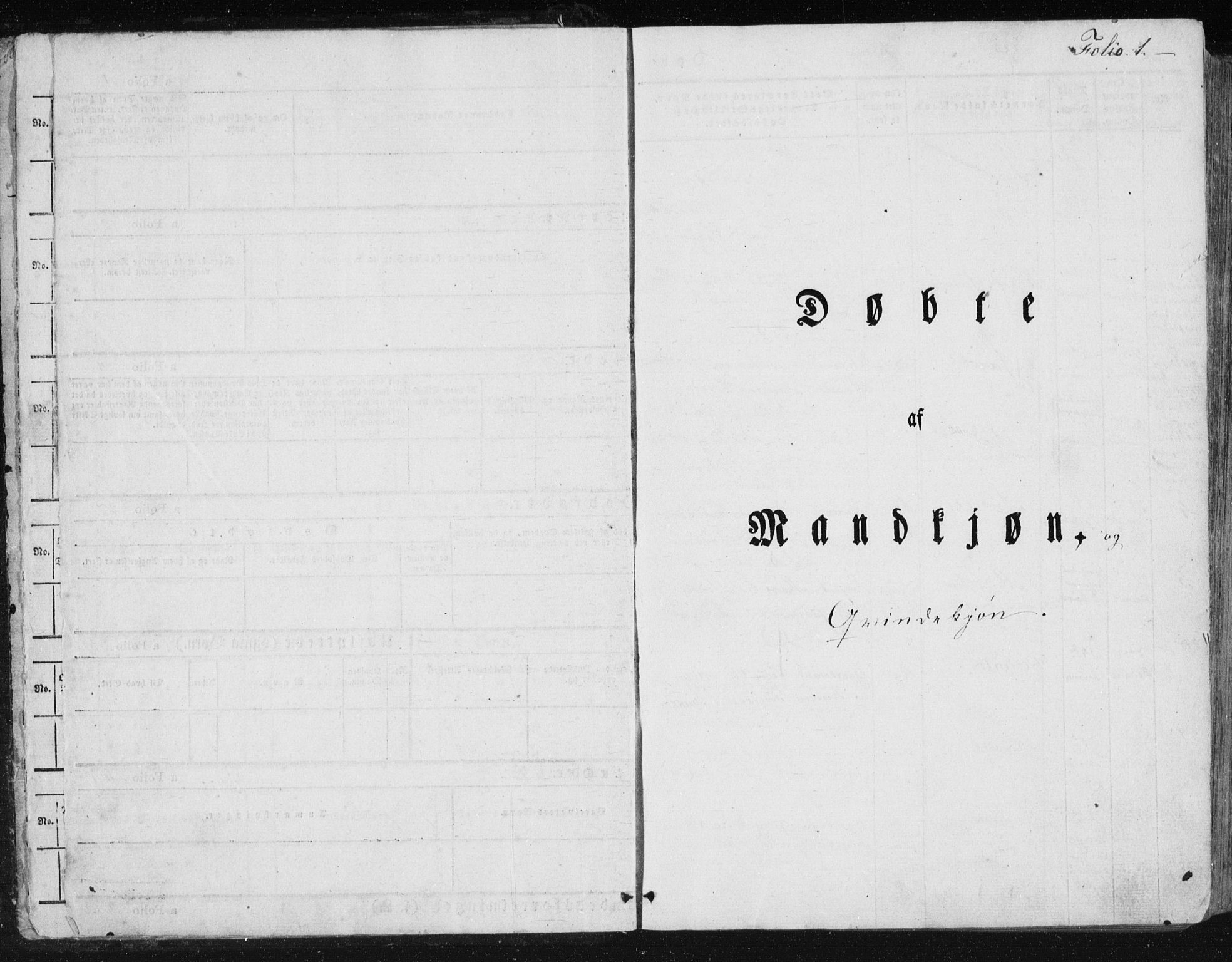 Sund sokneprestembete, SAB/A-99930: Parish register (official) no. A 13, 1835-1849, p. 1