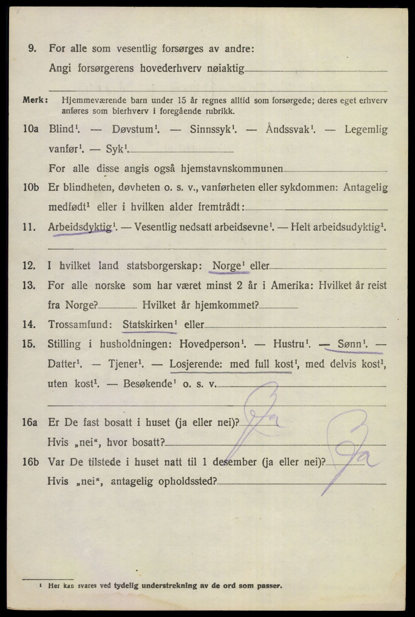 SAKO, 1920 census for Norderhov, 1920, p. 23207