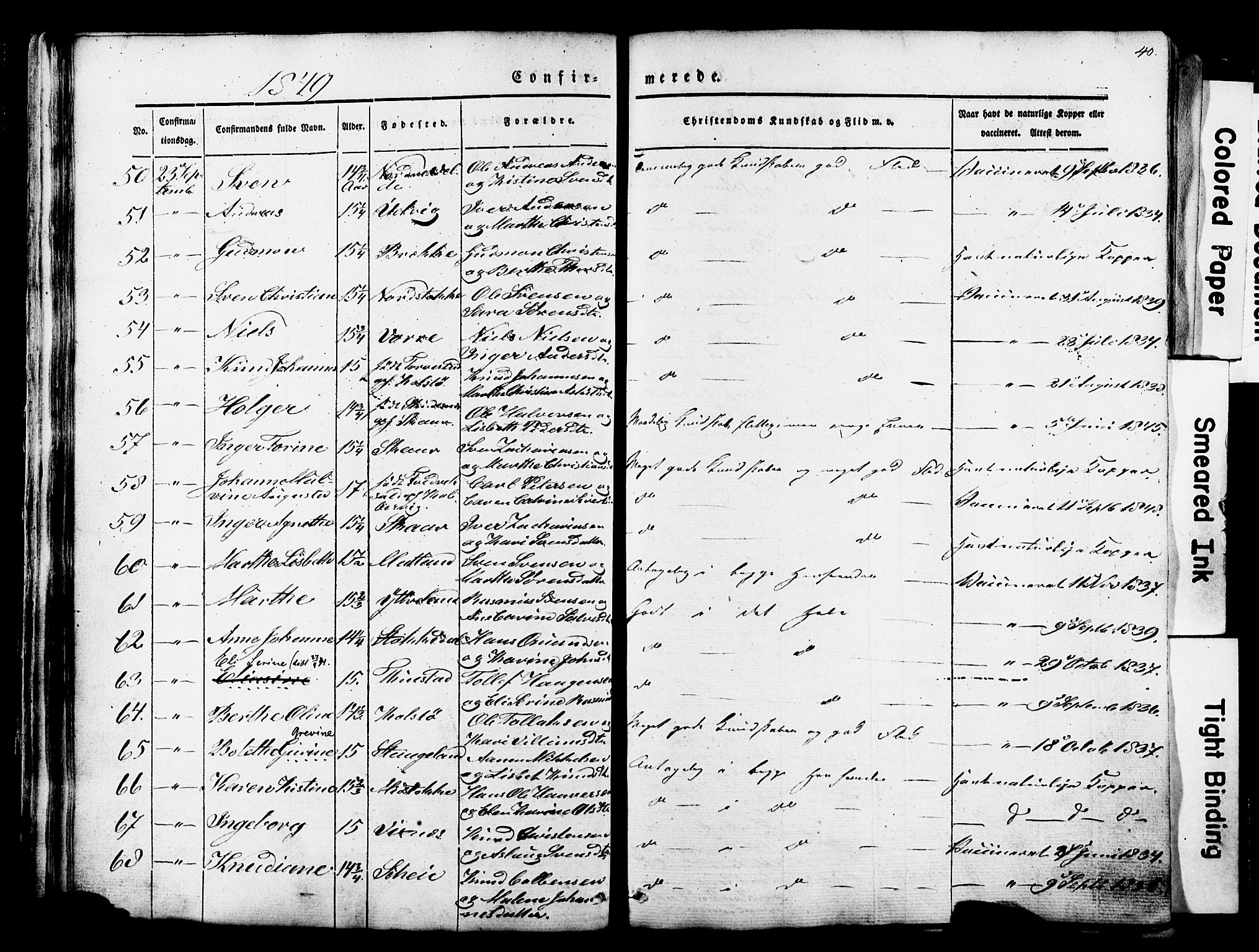 Avaldsnes sokneprestkontor, AV/SAST-A -101851/H/Ha/Haa/L0007: Parish register (official) no. A 7, 1841-1853, p. 40