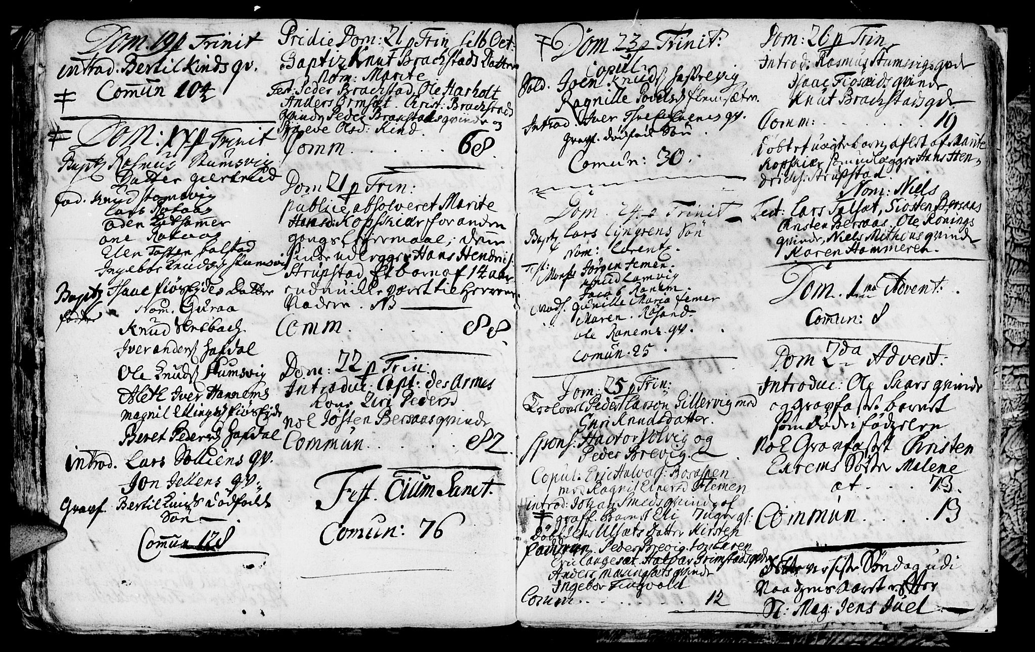 Ministerialprotokoller, klokkerbøker og fødselsregistre - Møre og Romsdal, AV/SAT-A-1454/586/L0977: Parish register (official) no. 586A03, 1706-1731