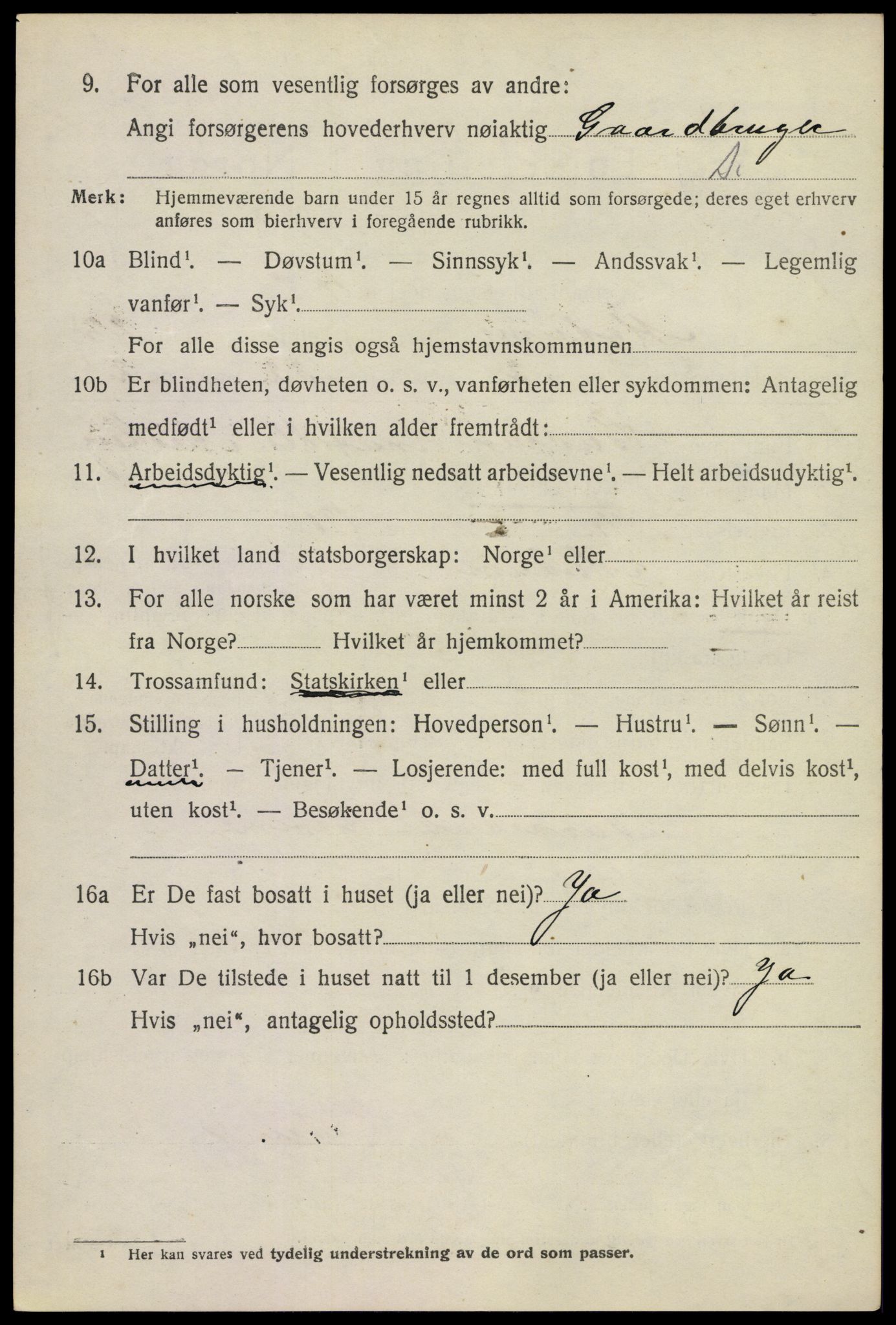 SAKO, 1920 census for Modum, 1920, p. 22980