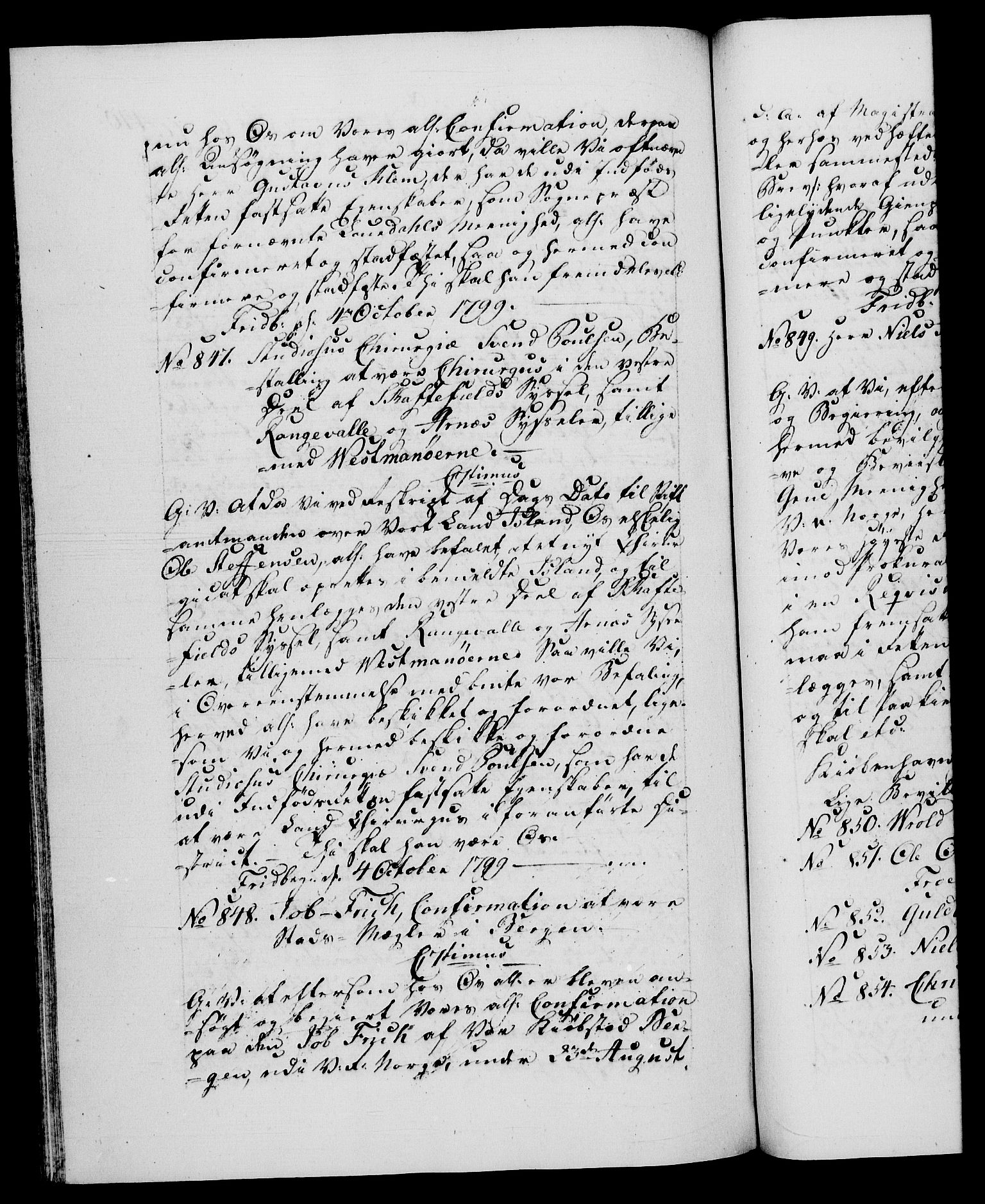 Danske Kanselli 1572-1799, AV/RA-EA-3023/F/Fc/Fca/Fcaa/L0059: Norske registre, 1799, p. 440b