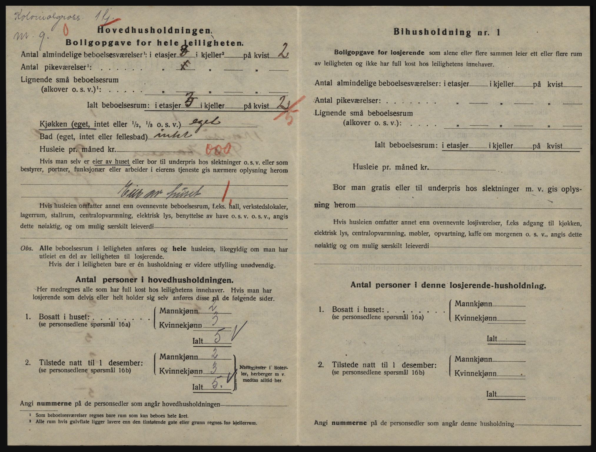 SATØ, 1920 census for Tromsø, 1920, p. 2894