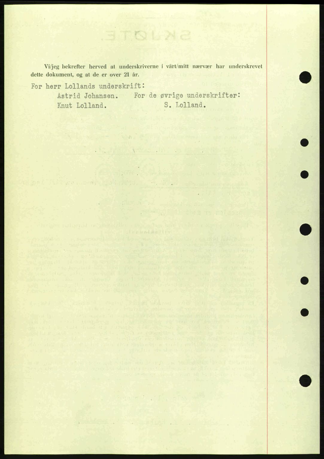 Moss sorenskriveri, SAO/A-10168: Mortgage book no. A9, 1941-1942, Diary no: : 166/1942