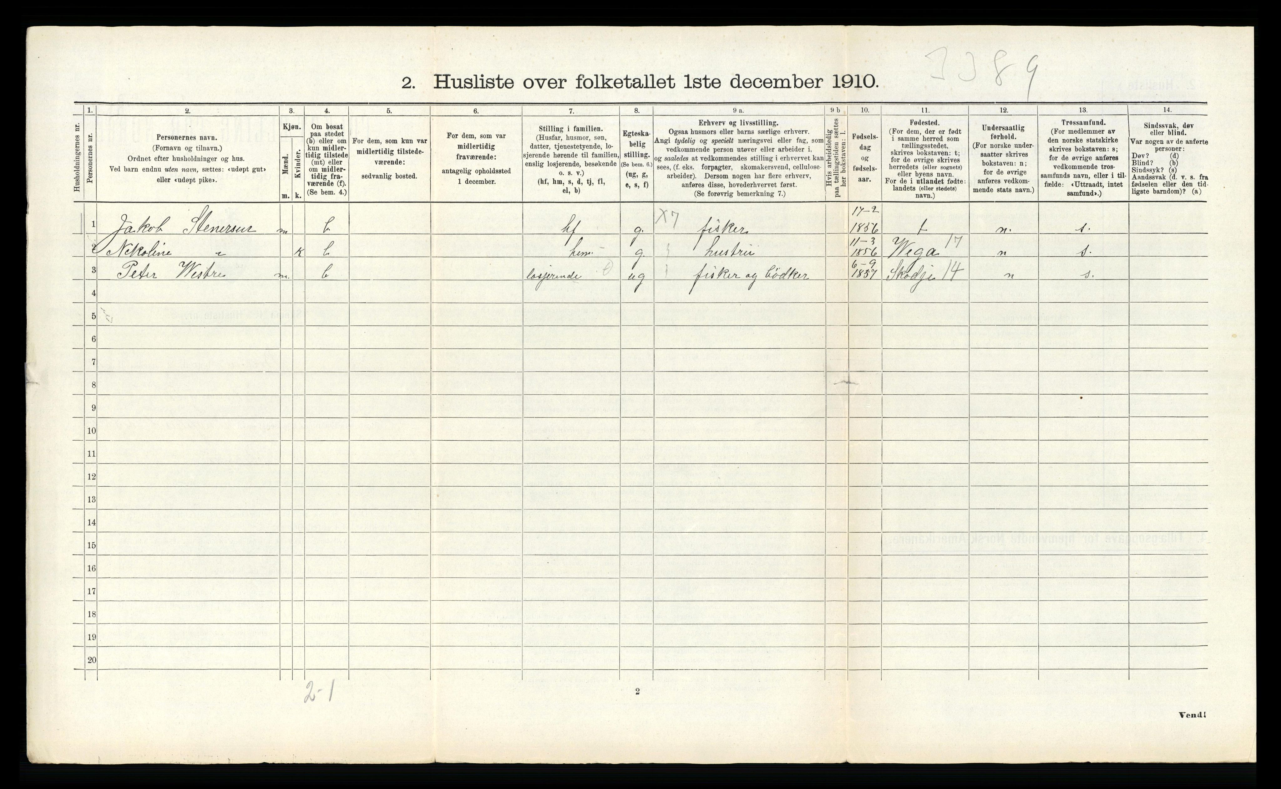 RA, 1910 census for Bodin, 1910, p. 1348