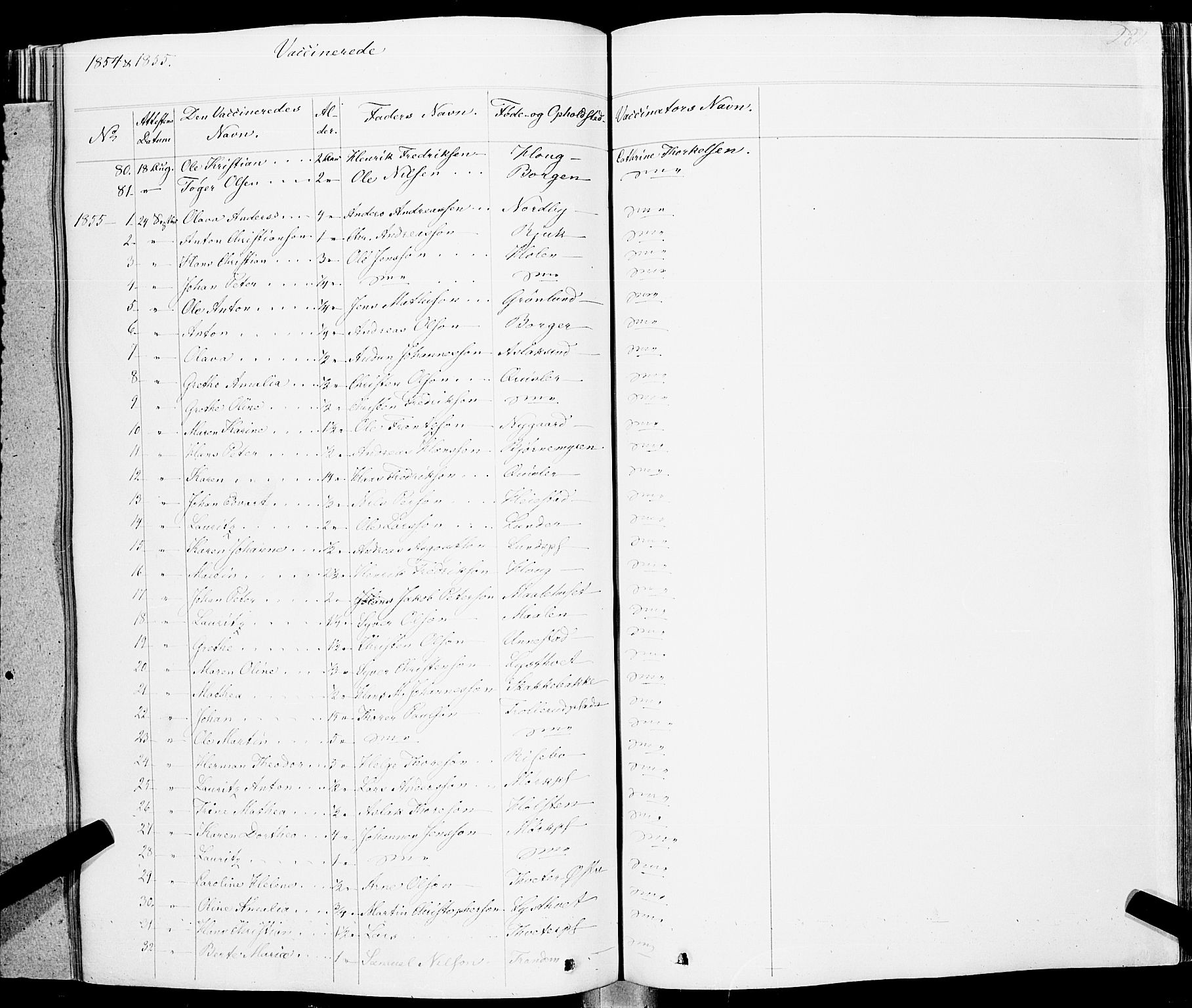 Skiptvet prestekontor Kirkebøker, AV/SAO-A-20009/F/Fa/L0006: Parish register (official) no. 6, 1839-1860, p. 282