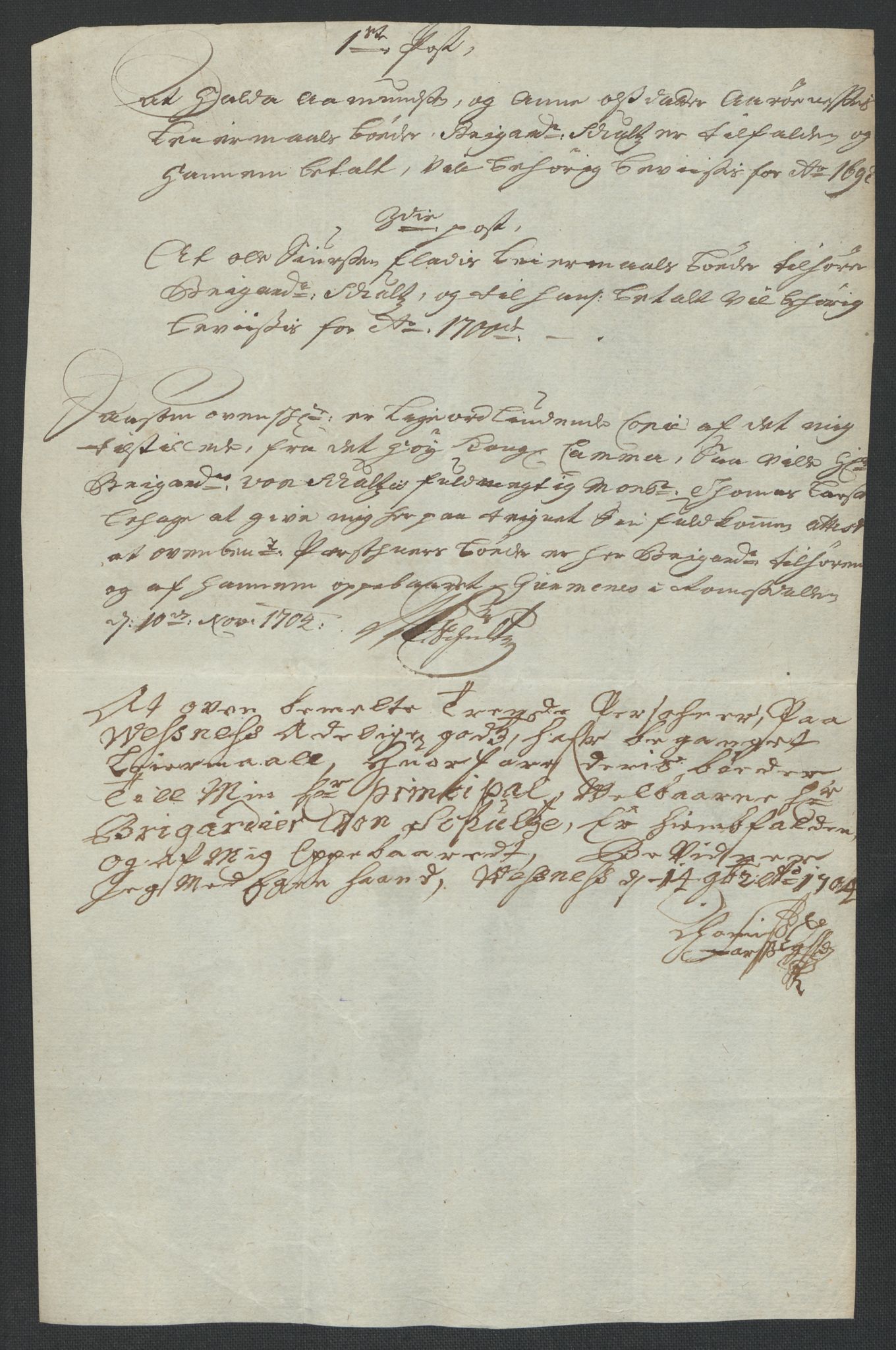 Rentekammeret inntil 1814, Reviderte regnskaper, Fogderegnskap, AV/RA-EA-4092/R55/L3655: Fogderegnskap Romsdal, 1701-1702, p. 354