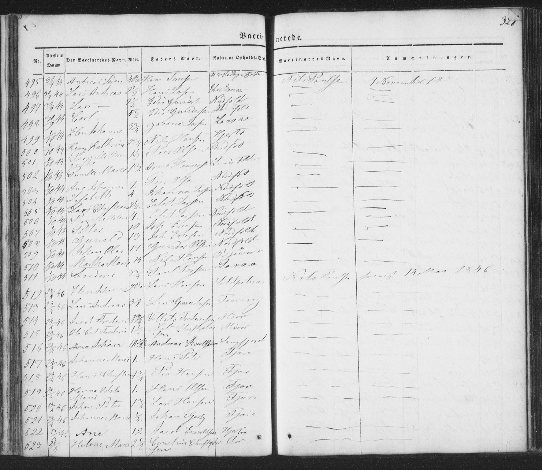 Ministerialprotokoller, klokkerbøker og fødselsregistre - Nordland, SAT/A-1459/853/L0769: Parish register (official) no. 853A08, 1836-1856, p. 328