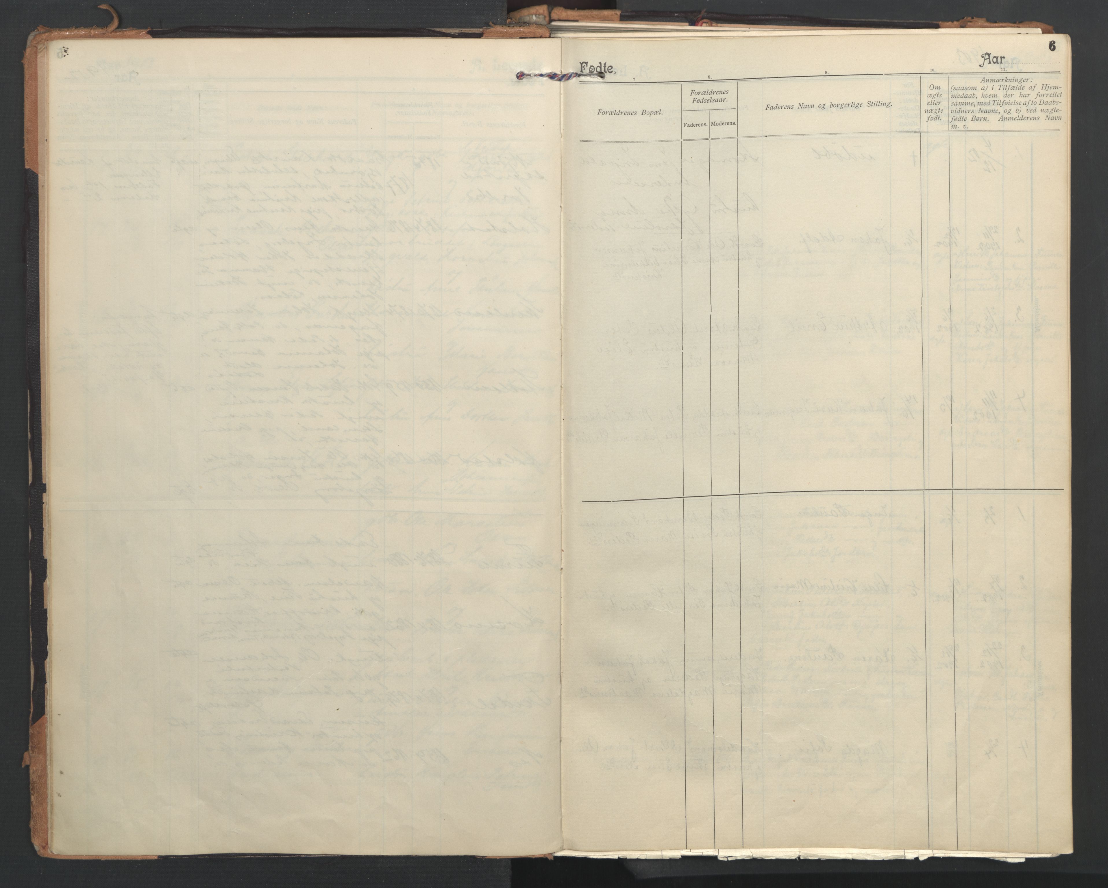 Ministerialprotokoller, klokkerbøker og fødselsregistre - Nordland, AV/SAT-A-1459/851/L0724: Parish register (official) no. 851A01, 1901-1922, p. 6