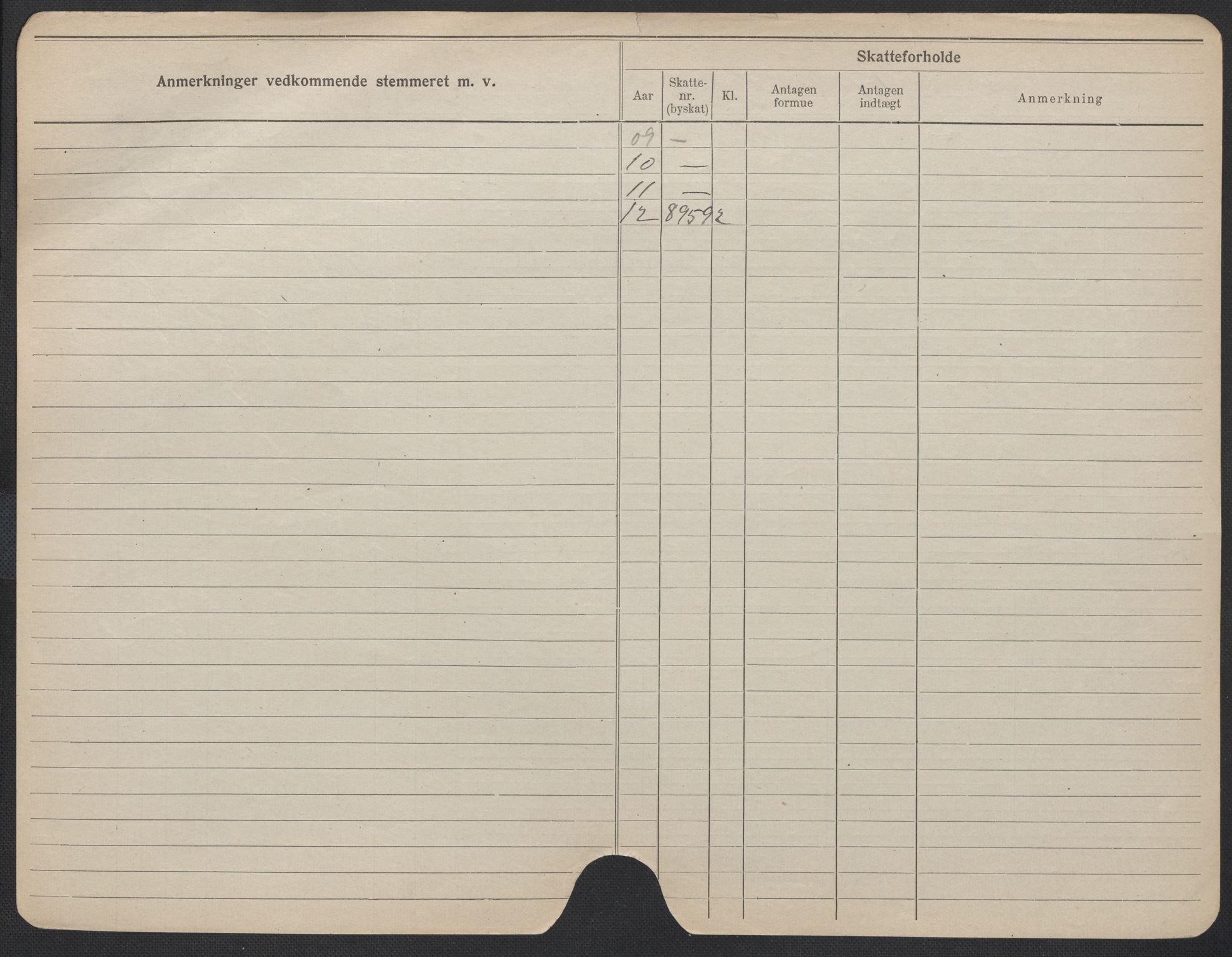 Oslo folkeregister, Registerkort, SAO/A-11715/F/Fa/Fac/L0010: Menn, 1906-1914, p. 975b