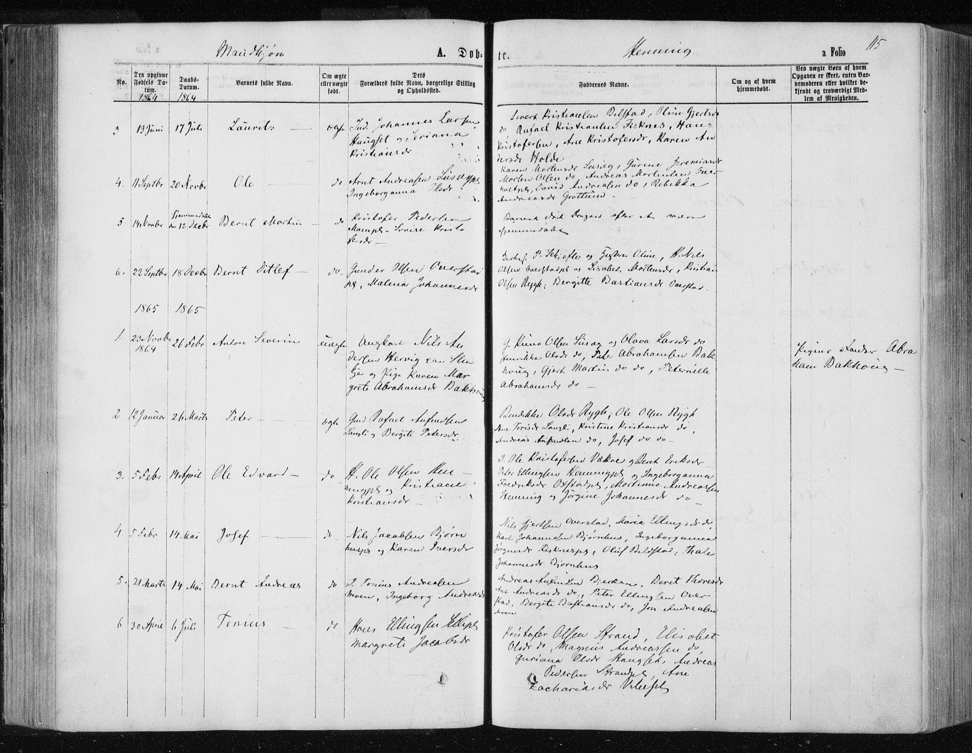 Ministerialprotokoller, klokkerbøker og fødselsregistre - Nord-Trøndelag, SAT/A-1458/735/L0345: Parish register (official) no. 735A08 /3, 1863-1872, p. 115