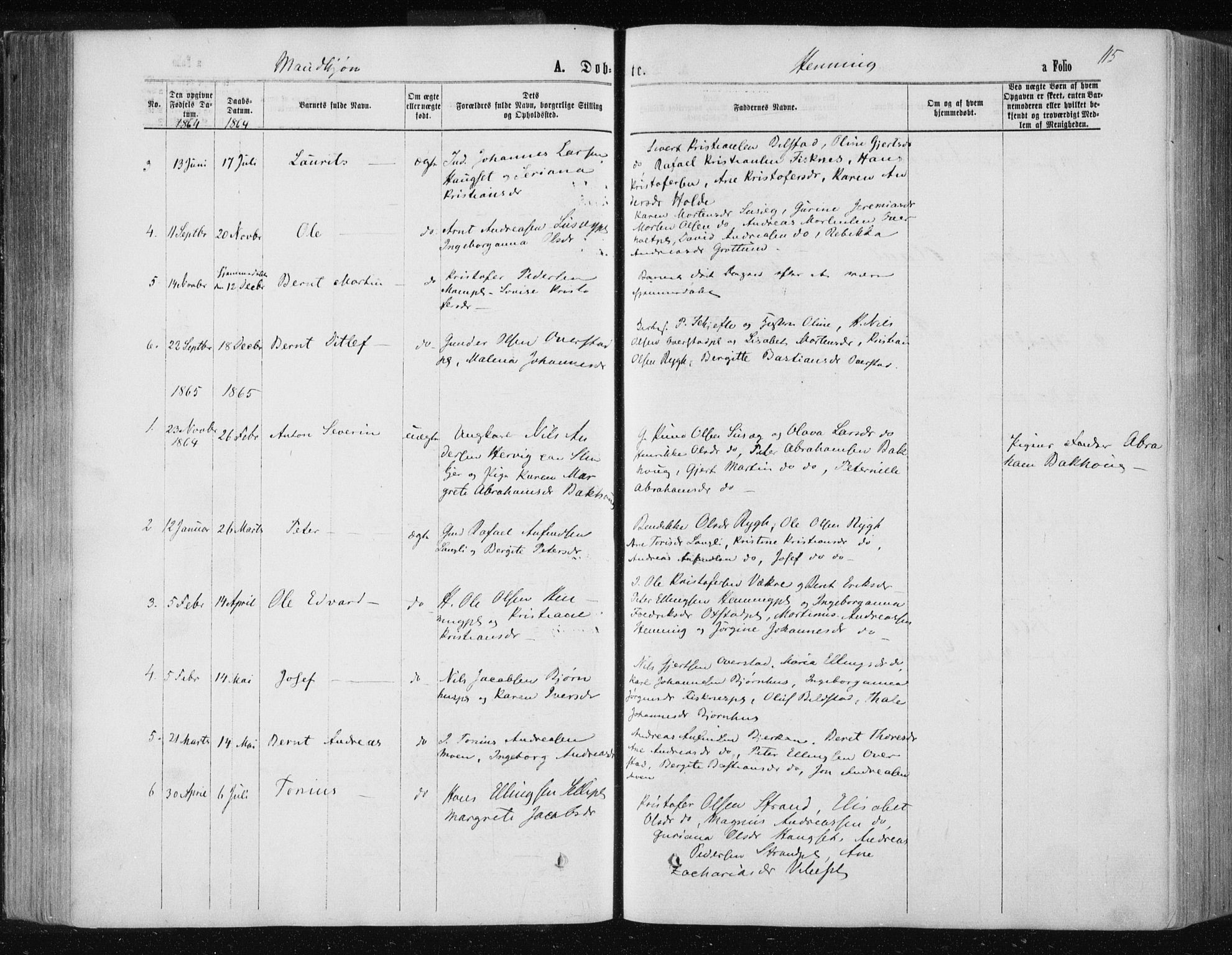 Ministerialprotokoller, klokkerbøker og fødselsregistre - Nord-Trøndelag, AV/SAT-A-1458/735/L0345: Parish register (official) no. 735A08 /3, 1863-1872, p. 115