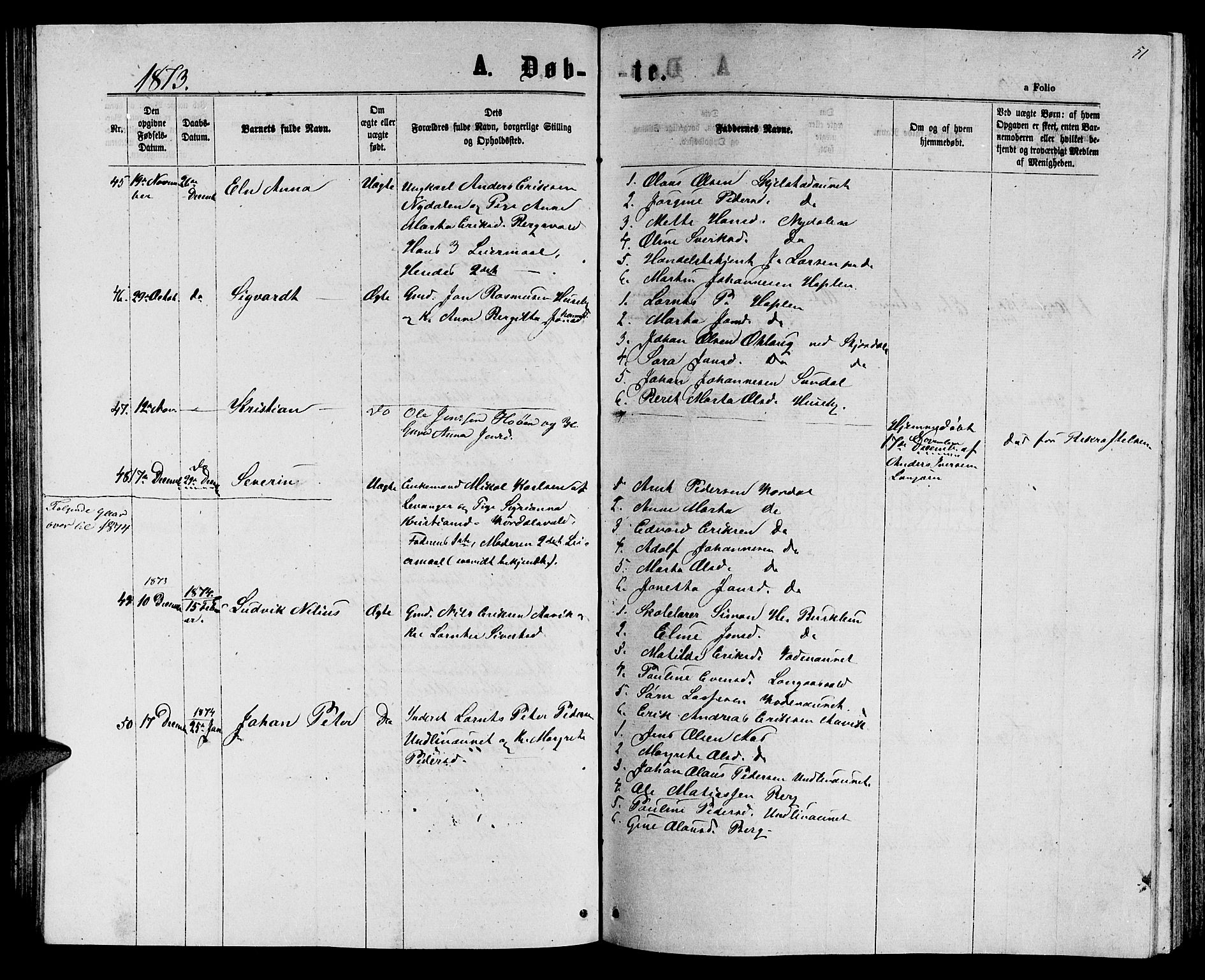 Ministerialprotokoller, klokkerbøker og fødselsregistre - Nord-Trøndelag, SAT/A-1458/714/L0133: Parish register (copy) no. 714C02, 1865-1877, p. 51