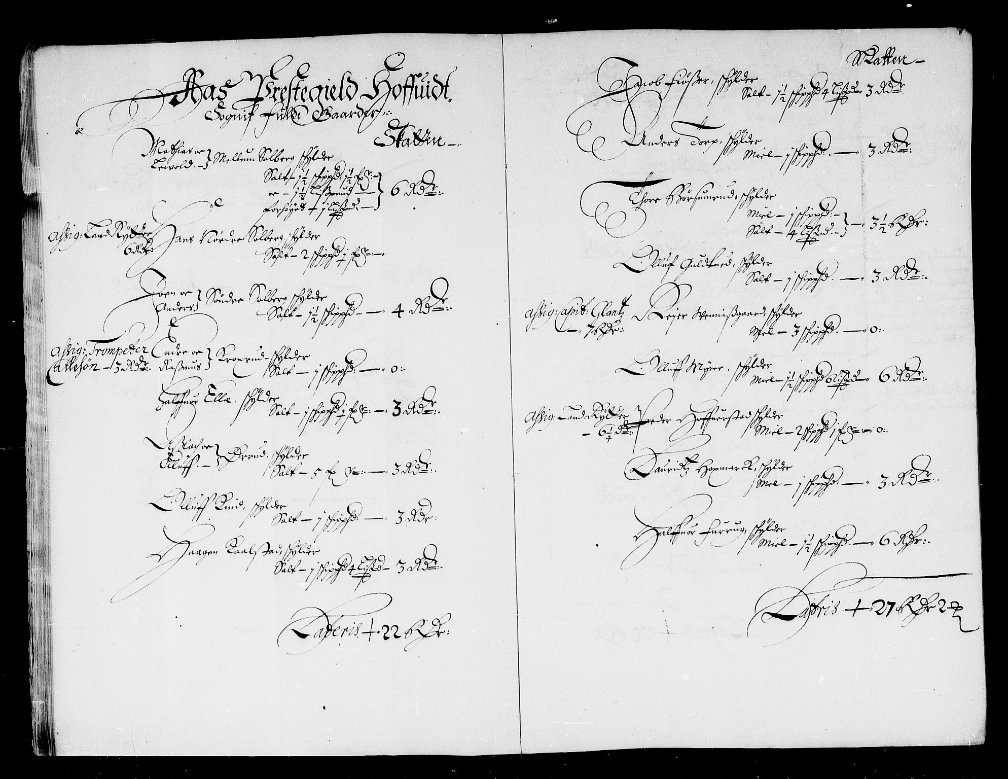 Rentekammeret inntil 1814, Reviderte regnskaper, Stiftamtstueregnskaper, Landkommissariatet på Akershus og Akershus stiftamt, AV/RA-EA-5869/R/Rb/L0038: Akershus stiftamt, 1666