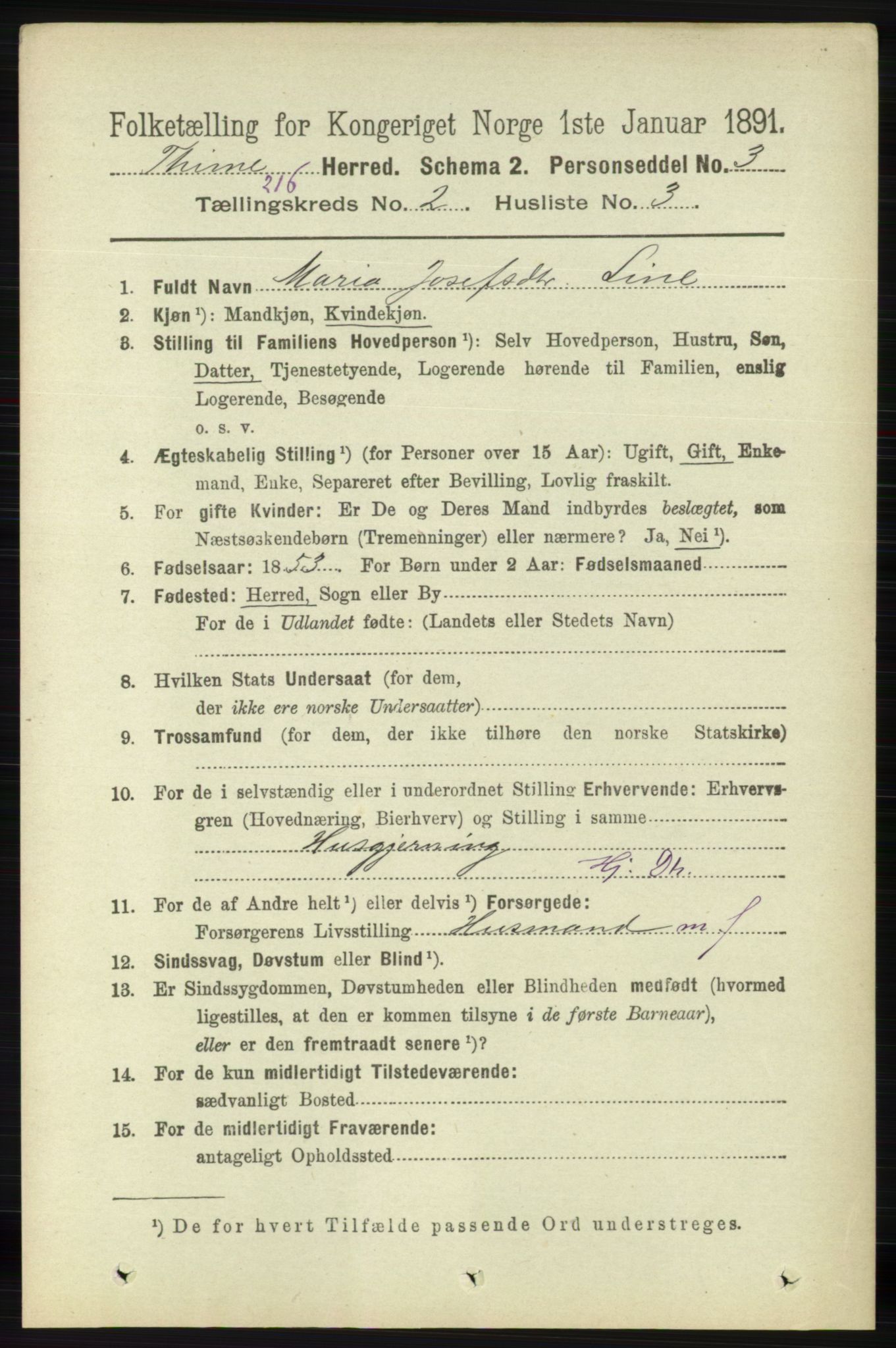 RA, 1891 census for 1121 Time, 1891, p. 683