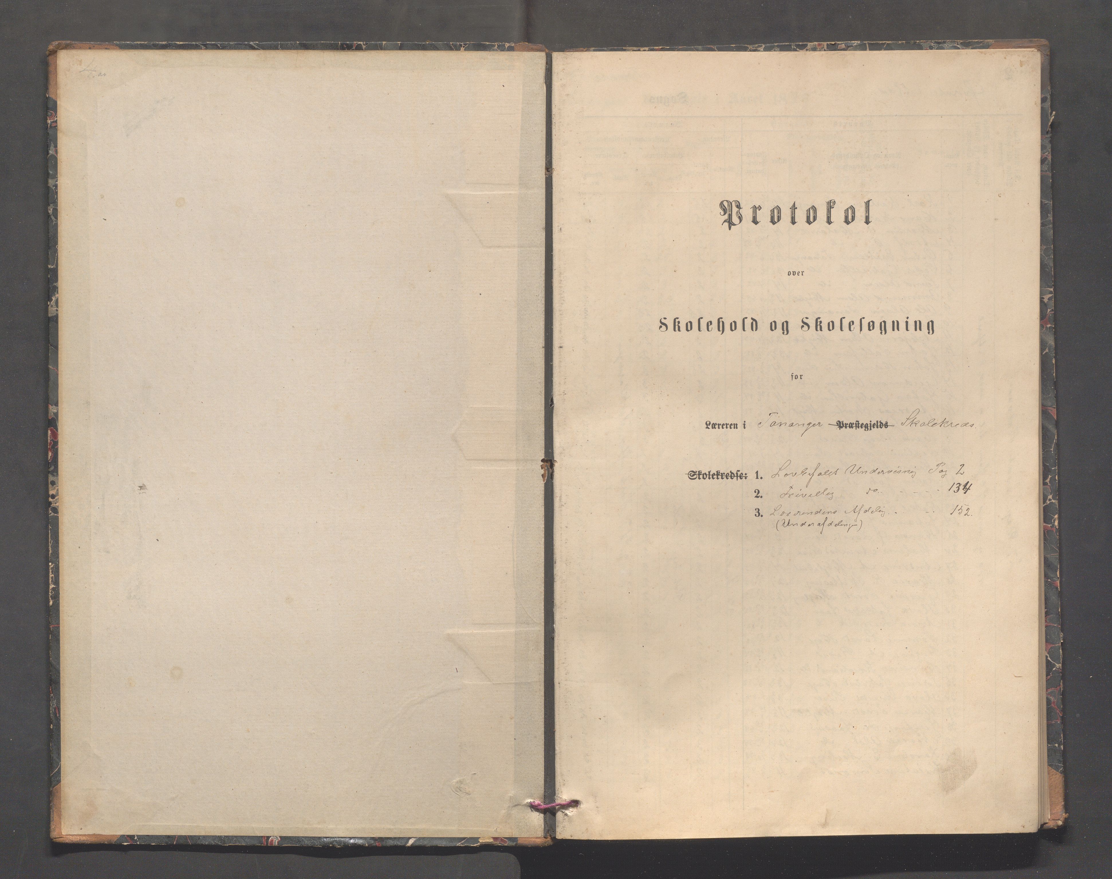 Håland kommune - Tananger skole, IKAR/K-102443/F/L0004: Skoleprotokoll, 1889-1891