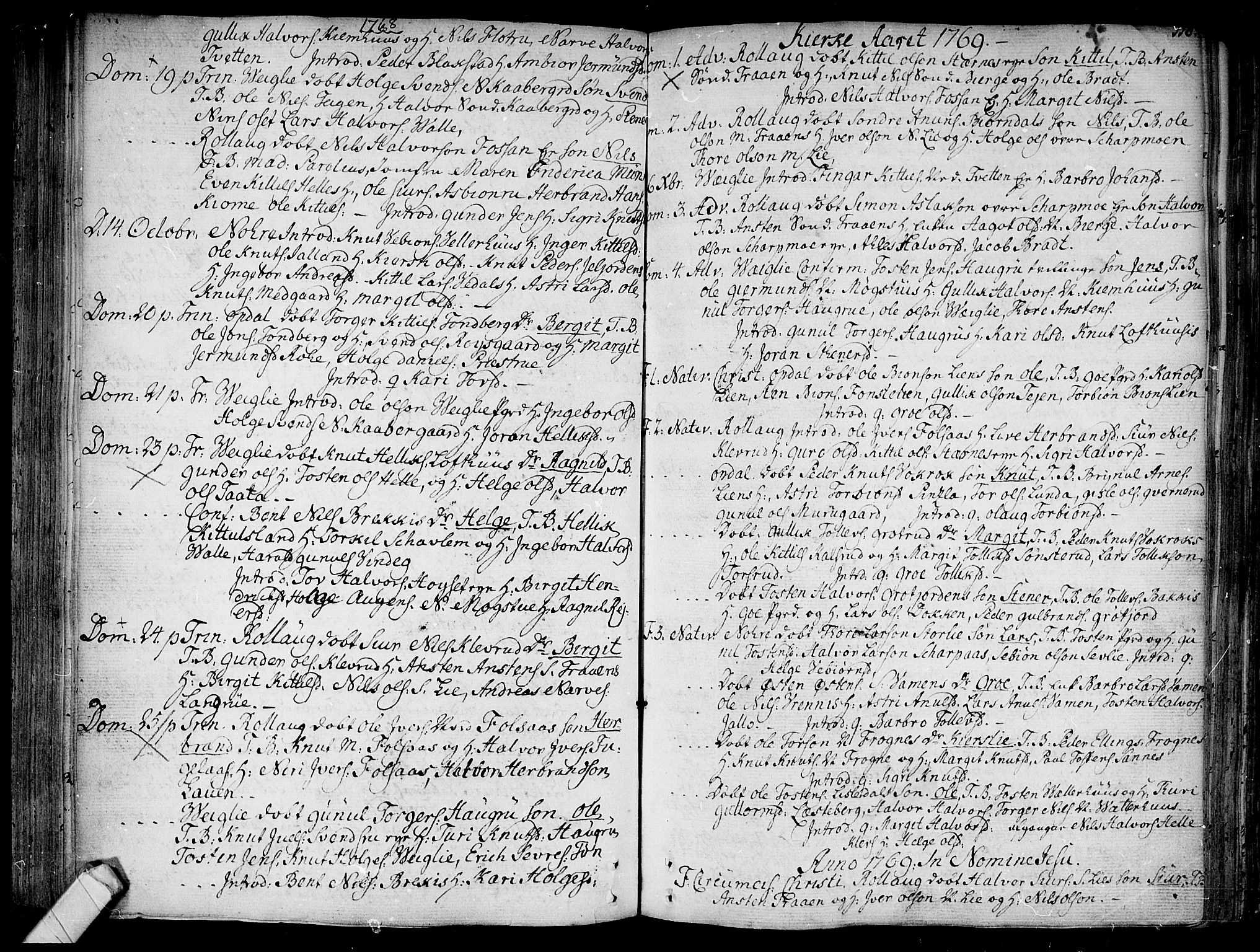 Rollag kirkebøker, SAKO/A-240/F/Fa/L0003: Parish register (official) no. I 3, 1743-1778, p. 118