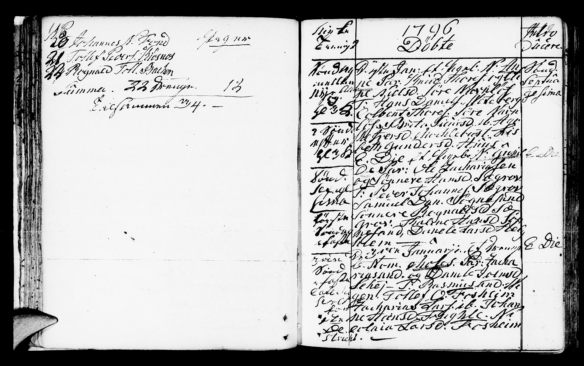 Jølster sokneprestembete, AV/SAB-A-80701/H/Haa/Haaa/L0006: Parish register (official) no. A 6, 1790-1821, p. 118-119