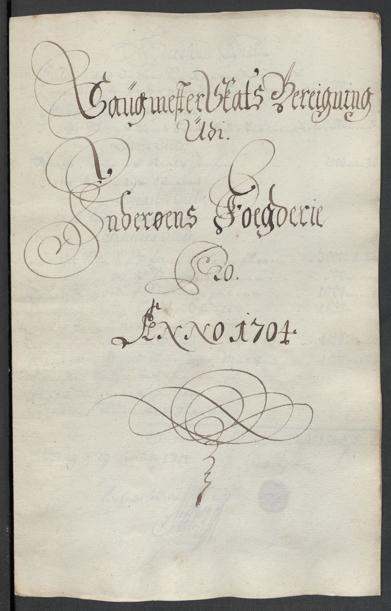 Rentekammeret inntil 1814, Reviderte regnskaper, Fogderegnskap, AV/RA-EA-4092/R63/L4313: Fogderegnskap Inderøy, 1703-1704, p. 473